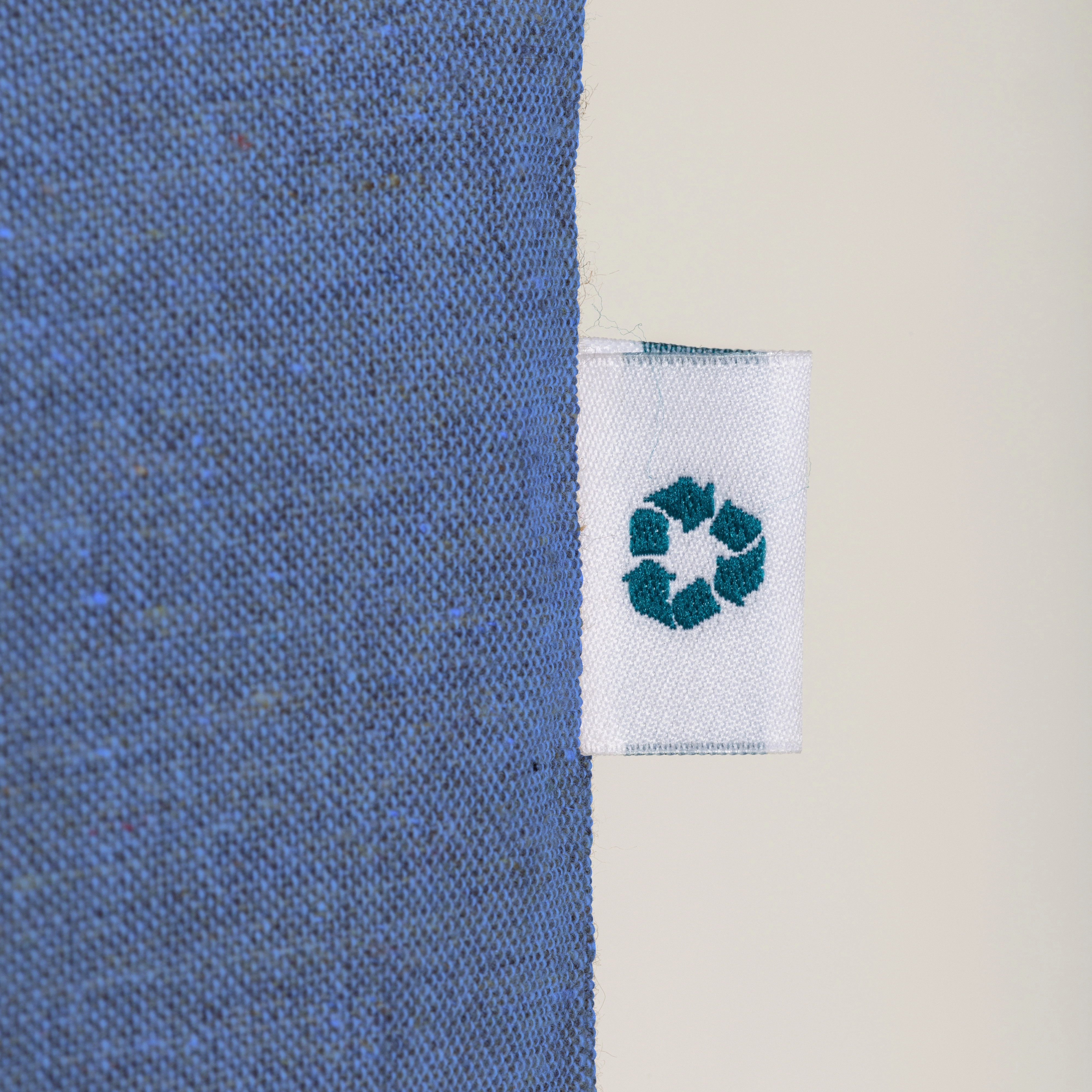 Immagine Shopper in cotone riciclato 190 g/m2, manici lunghi