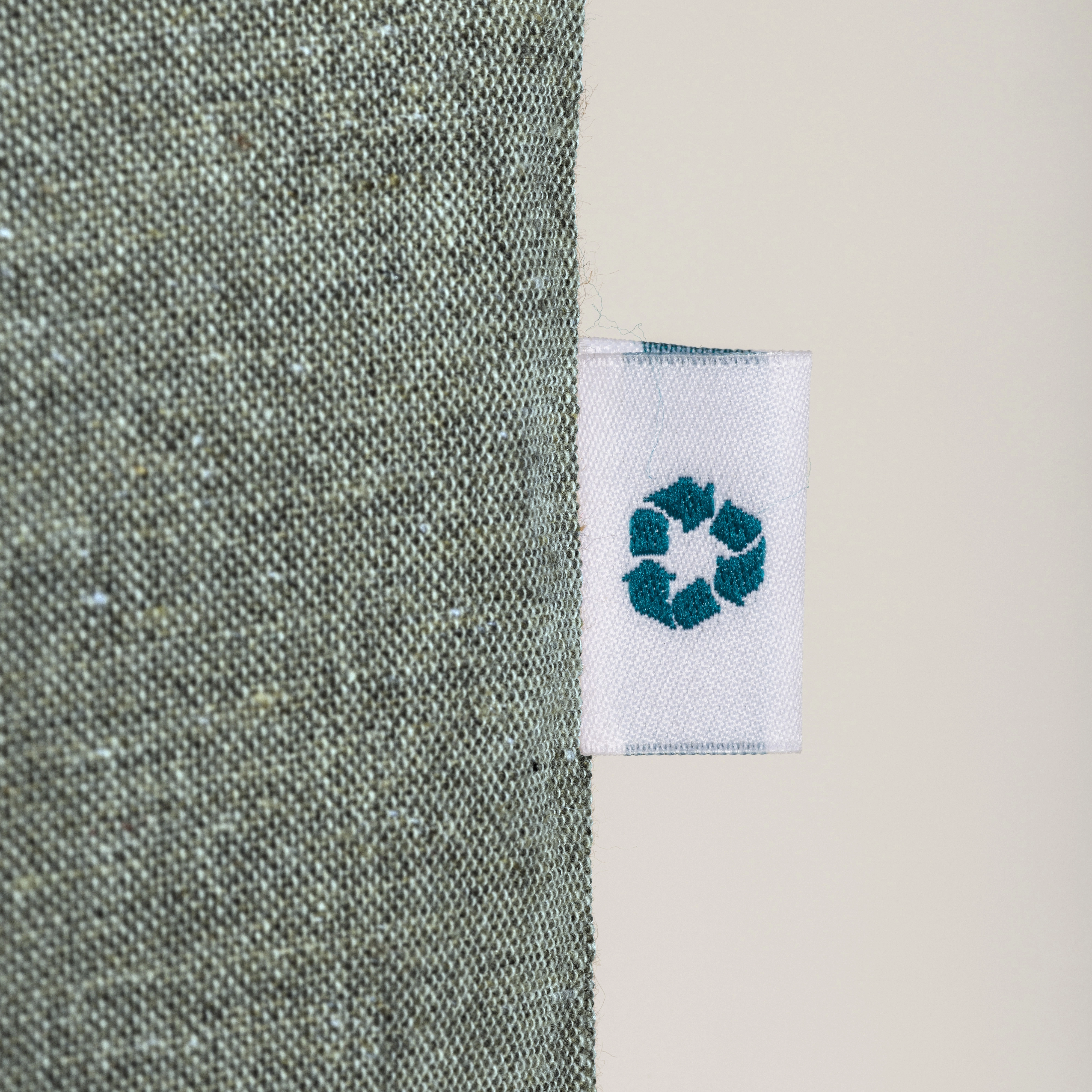 Immagine Shopper in cotone riciclato 190 g/m2, manici lunghi