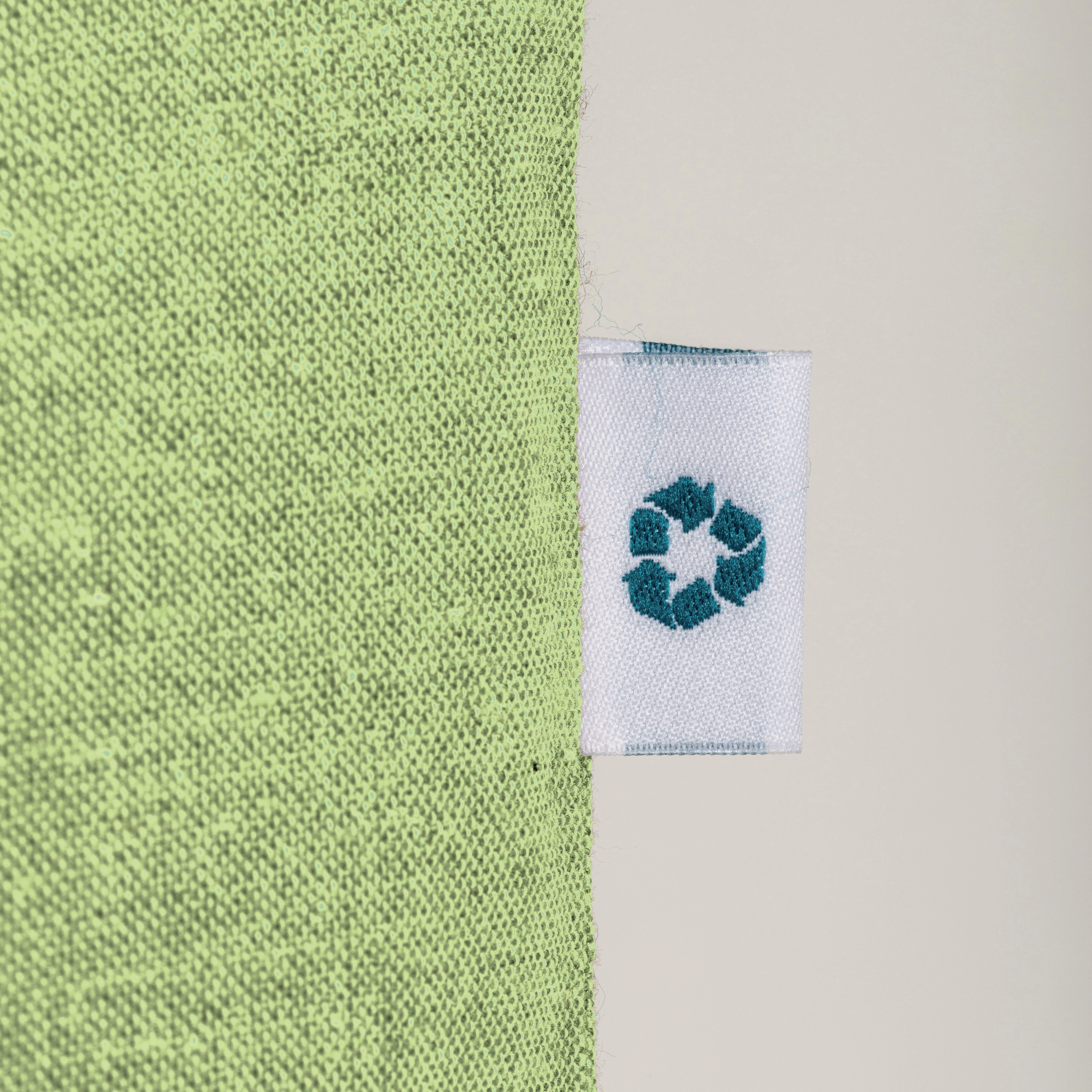 Immagine Shopper in cotone riciclato 190 g/m2, manici lunghi