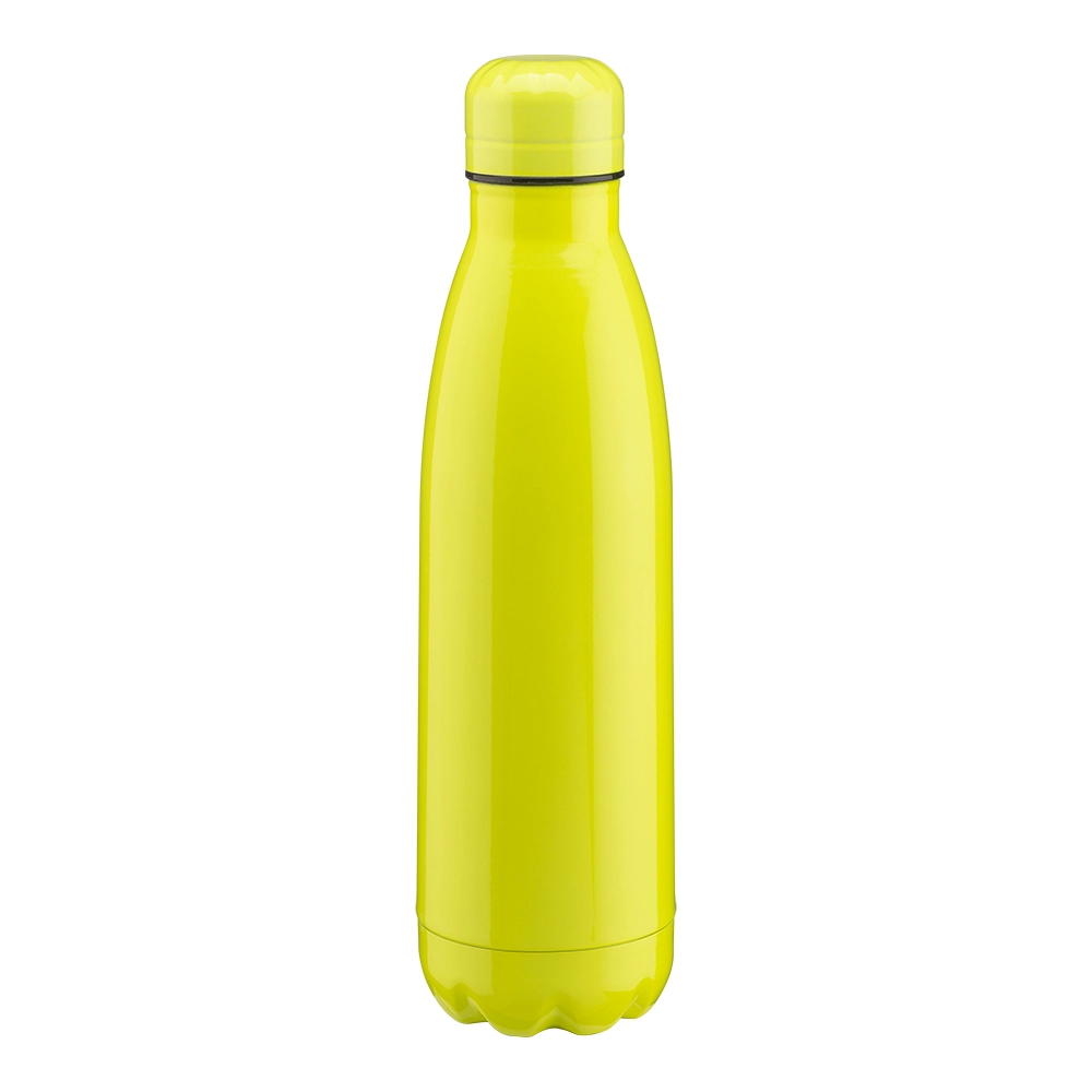 Immagine Thermos in acciaio inossidabile capacità 500 ml con doppia parete isolante. Colori fluo