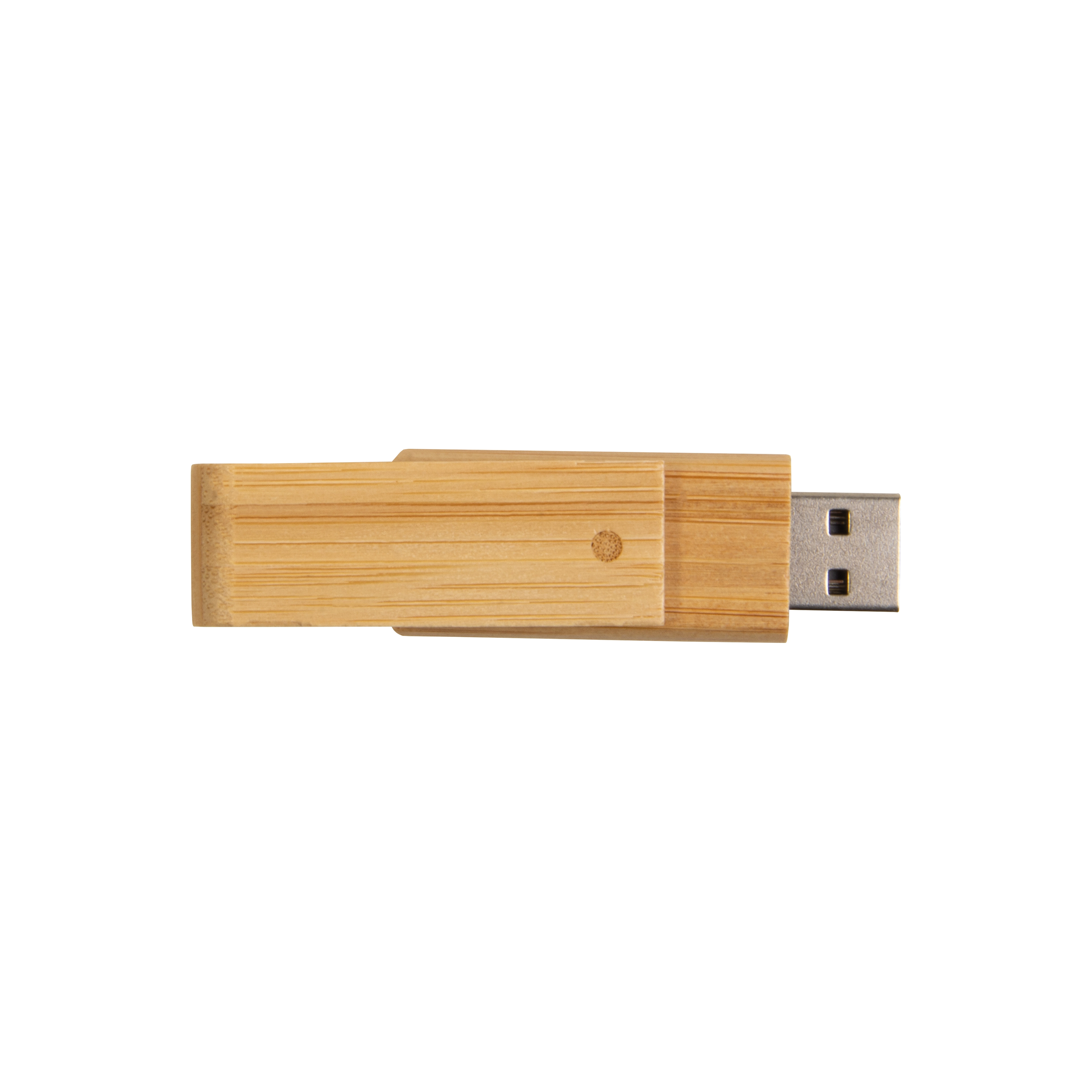 Immagine Chiavetta girevole USB 8Gb in bamboo. Possibilità di import su richiesta