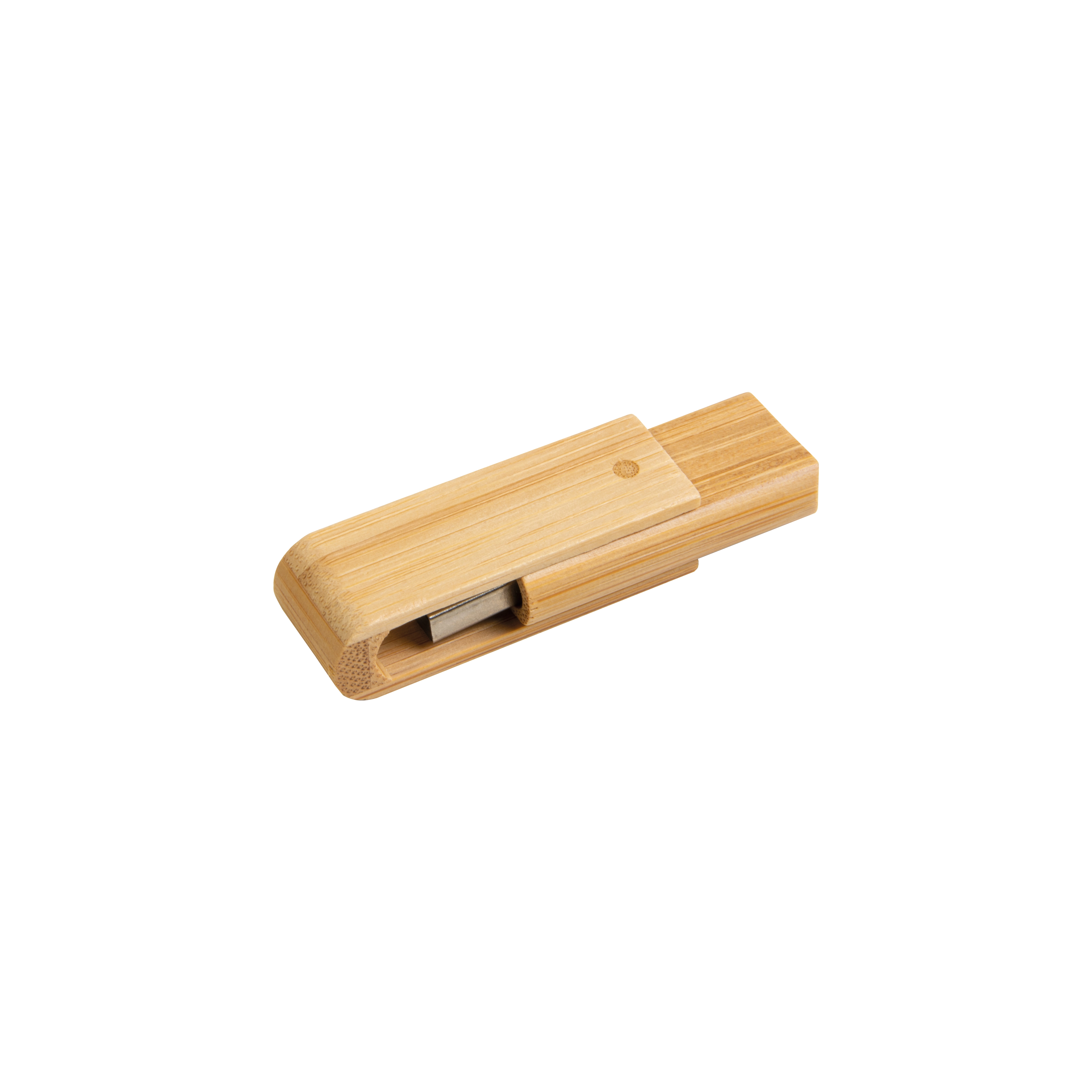 Immagine Chiavetta girevole USB 8Gb in bamboo. Possibilità di import su richiesta