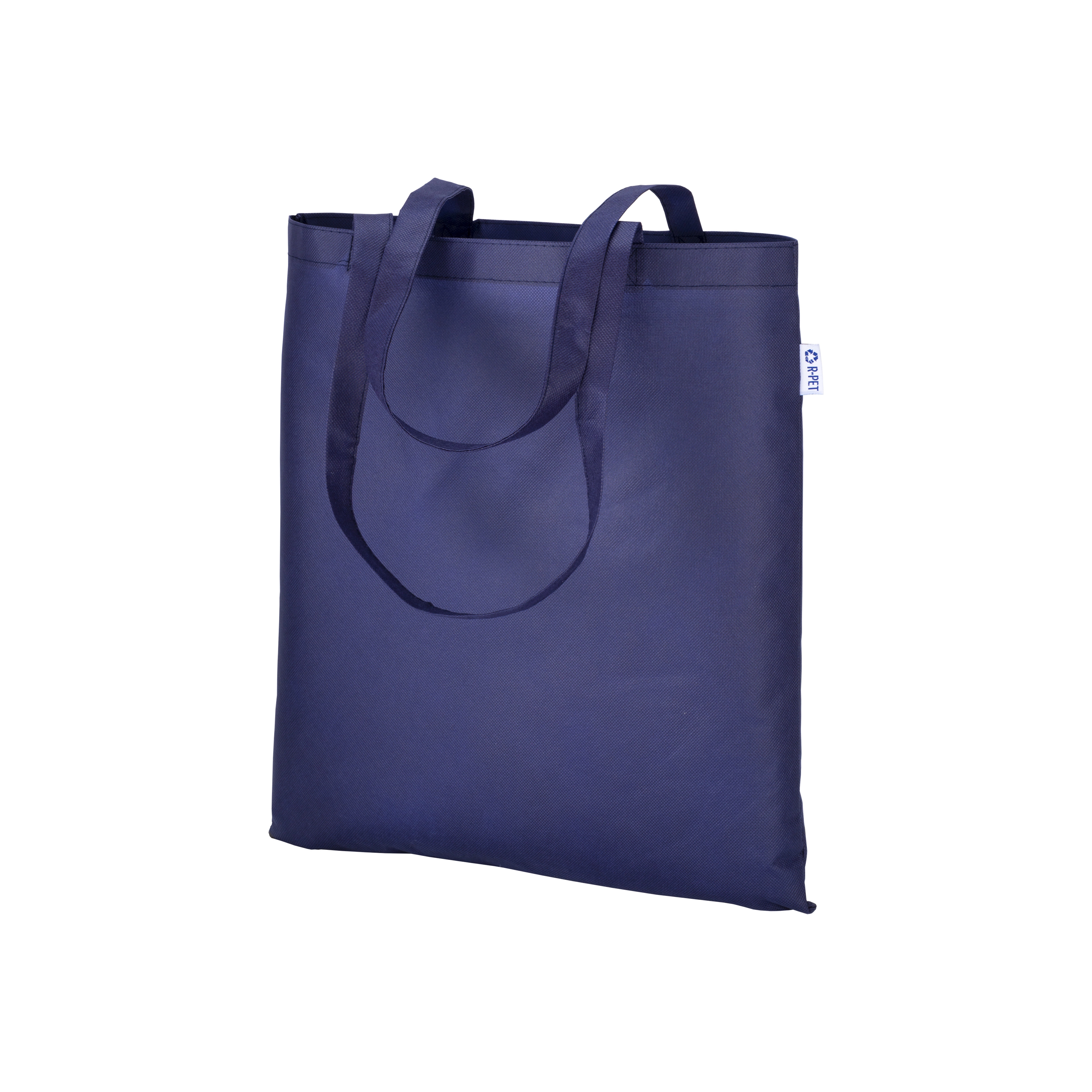 Immagine Shopper in R-pet 80g/m2, manici lunghi