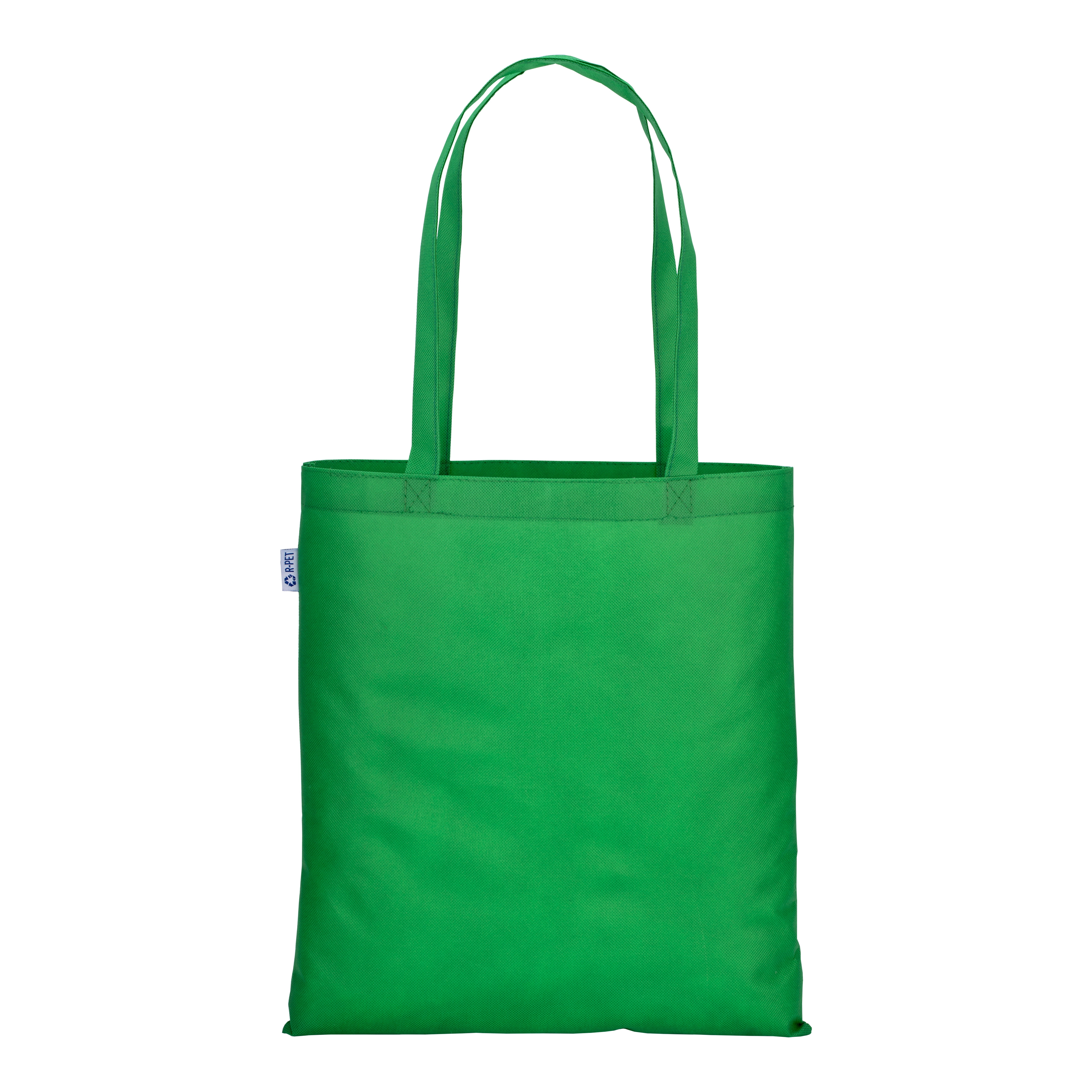 Immagine Shopper in R-pet 80g/m2, manici lunghi