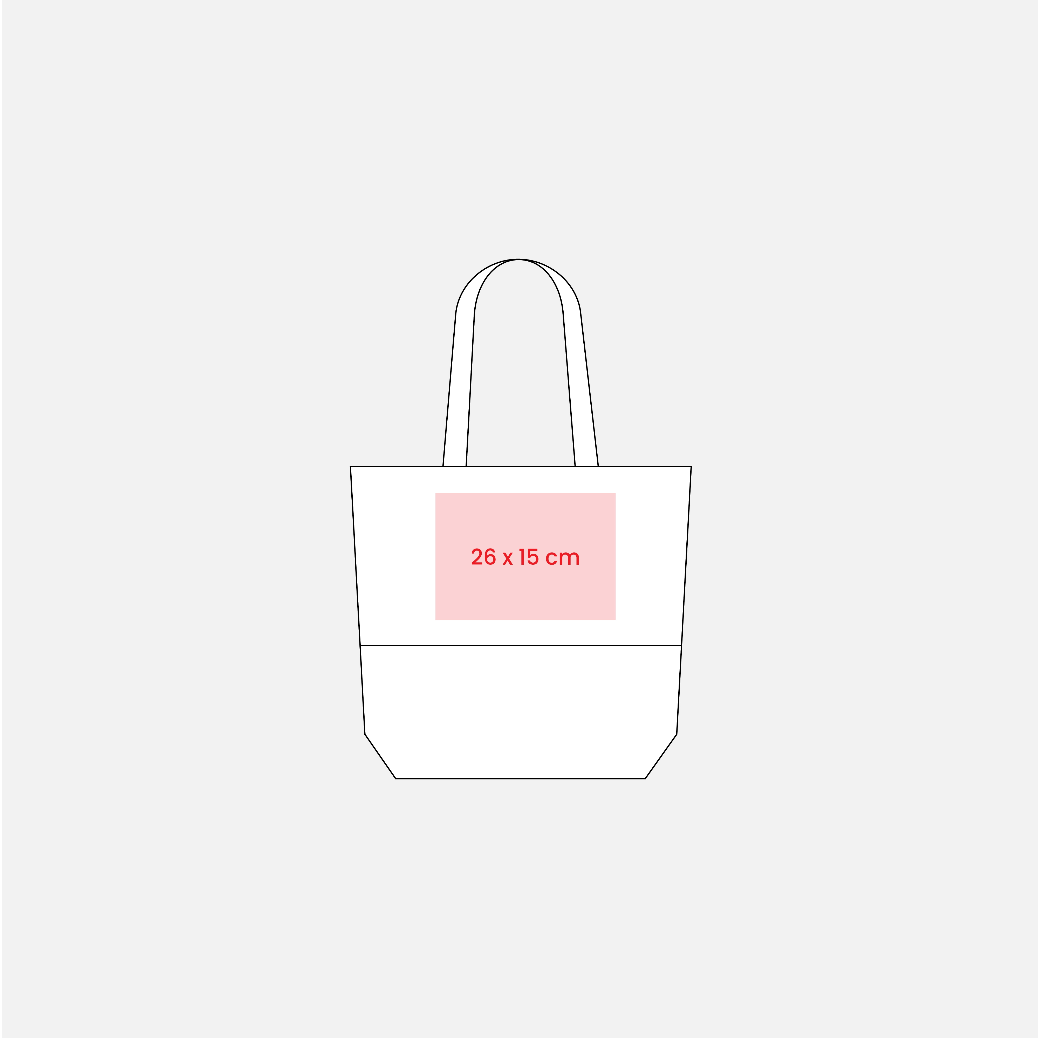 Immagine Shopper in cotone 280 g/m2 con soffietto, con base in juta, manici lunghi