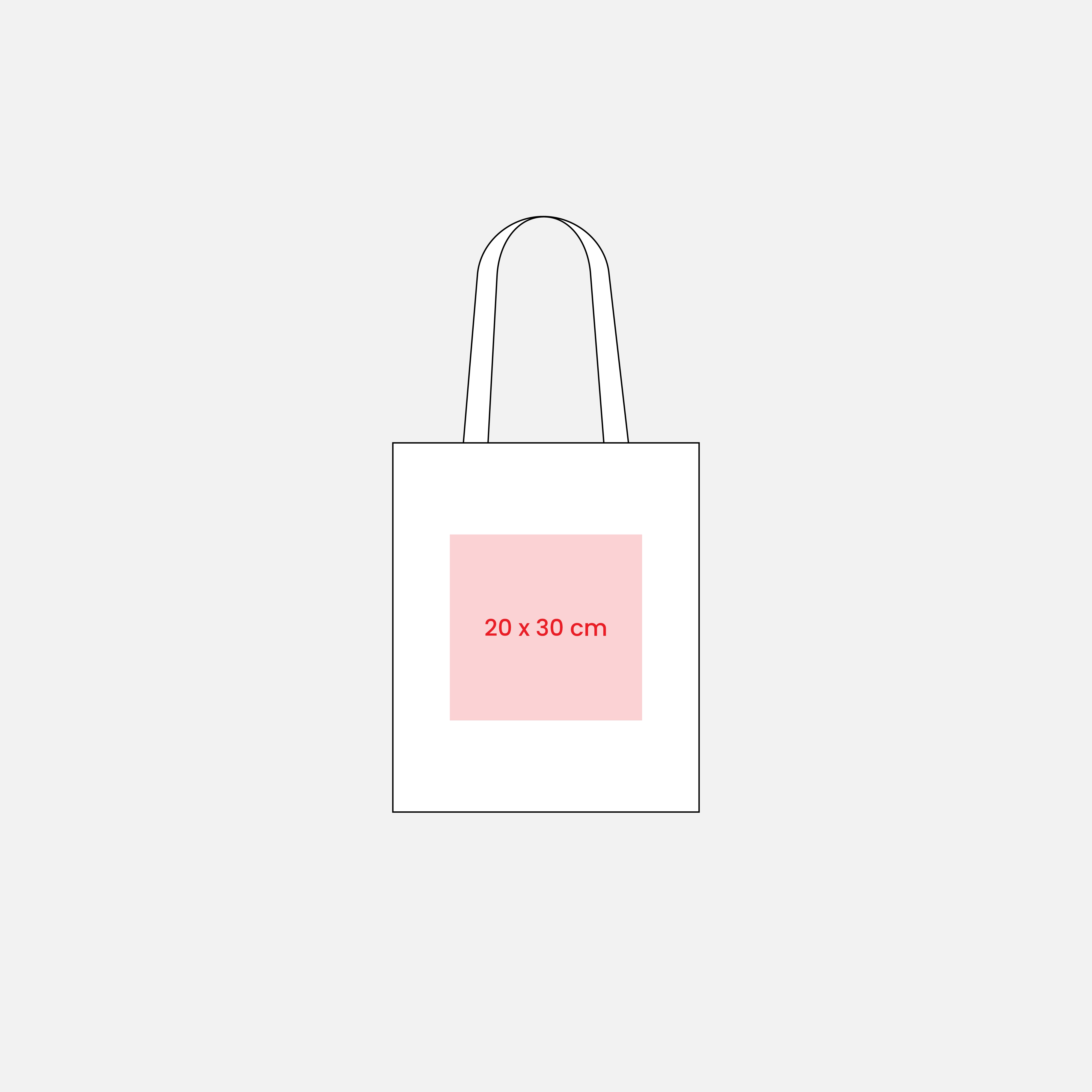 Immagine Shopper in cotone denim riciclato 180 gr/m2, manici lunghi