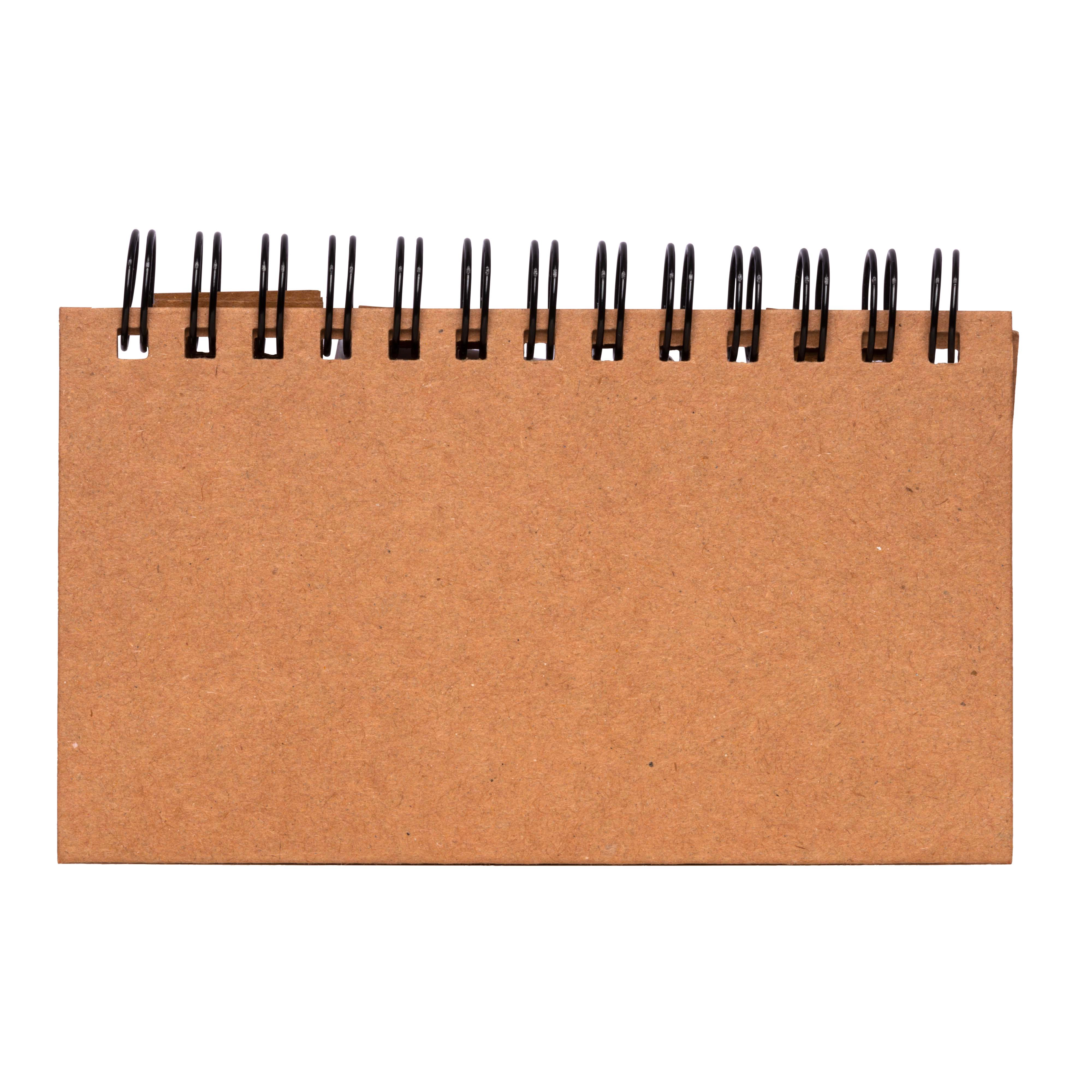 Immagine Calendario perpetuo in cartoncino con spirale (giorni e mesi in inglese)