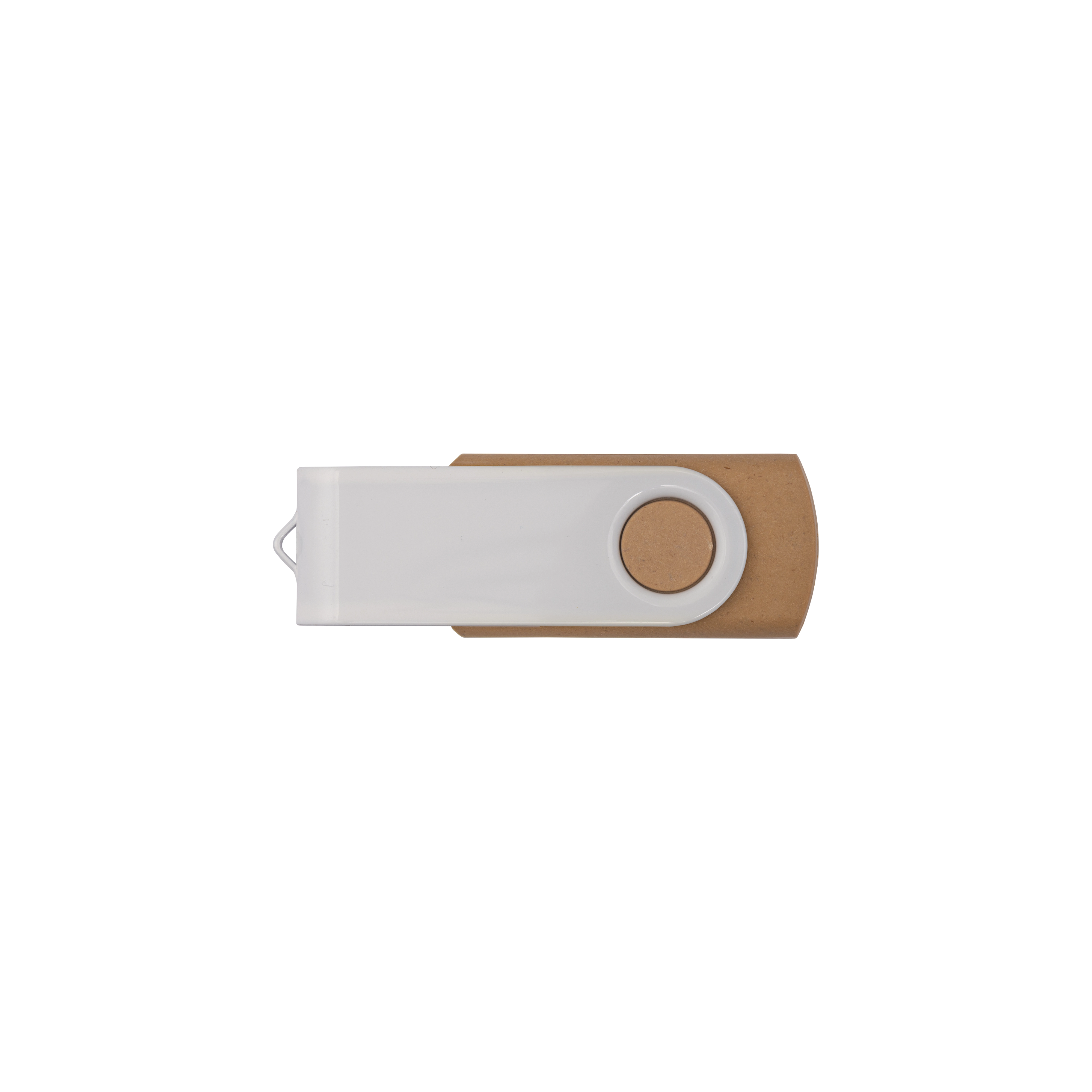 Immagine Chiavetta USB 4 Gb girevole in paglia di grano