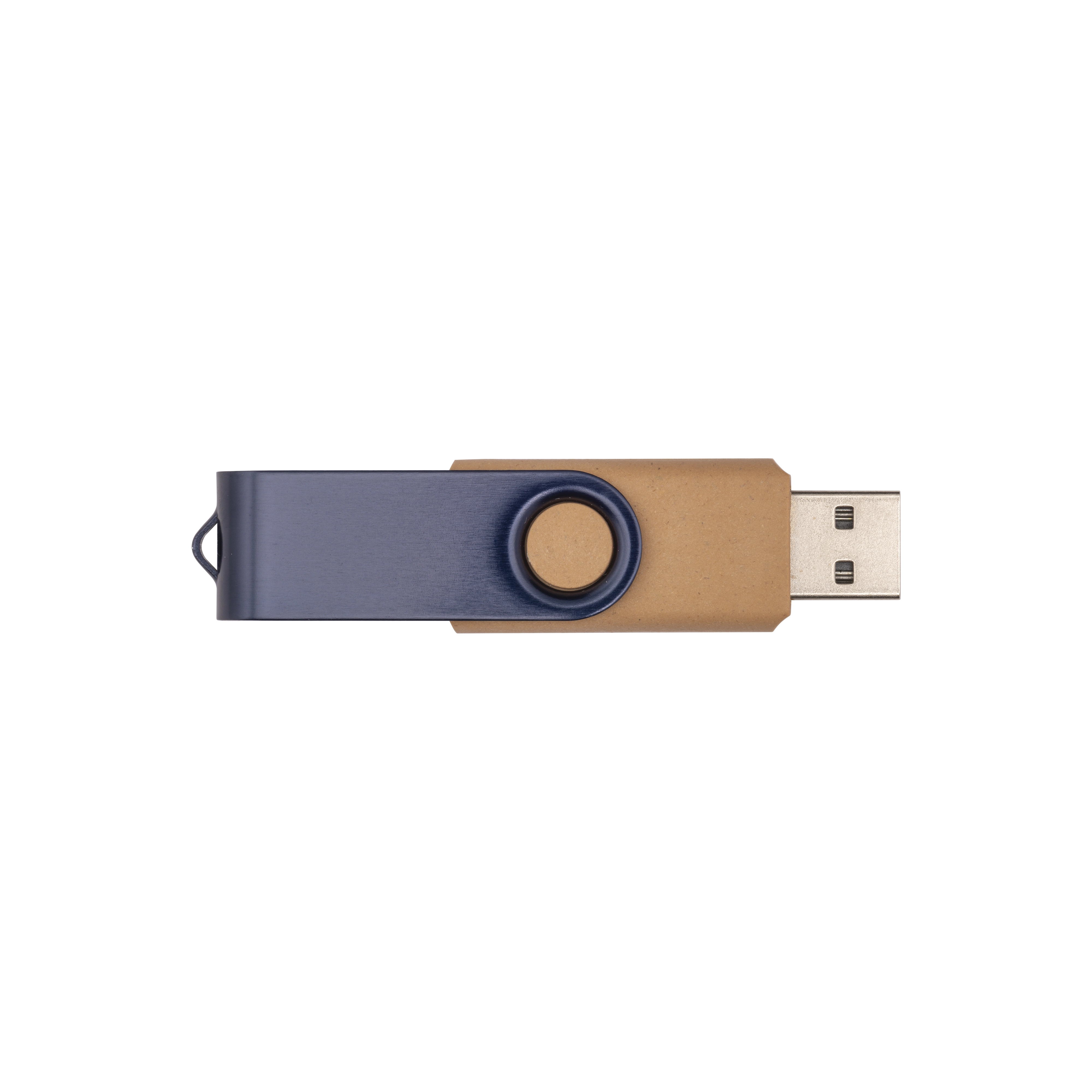 Immagine Chiavetta USB 4 Gb girevole in paglia di grano