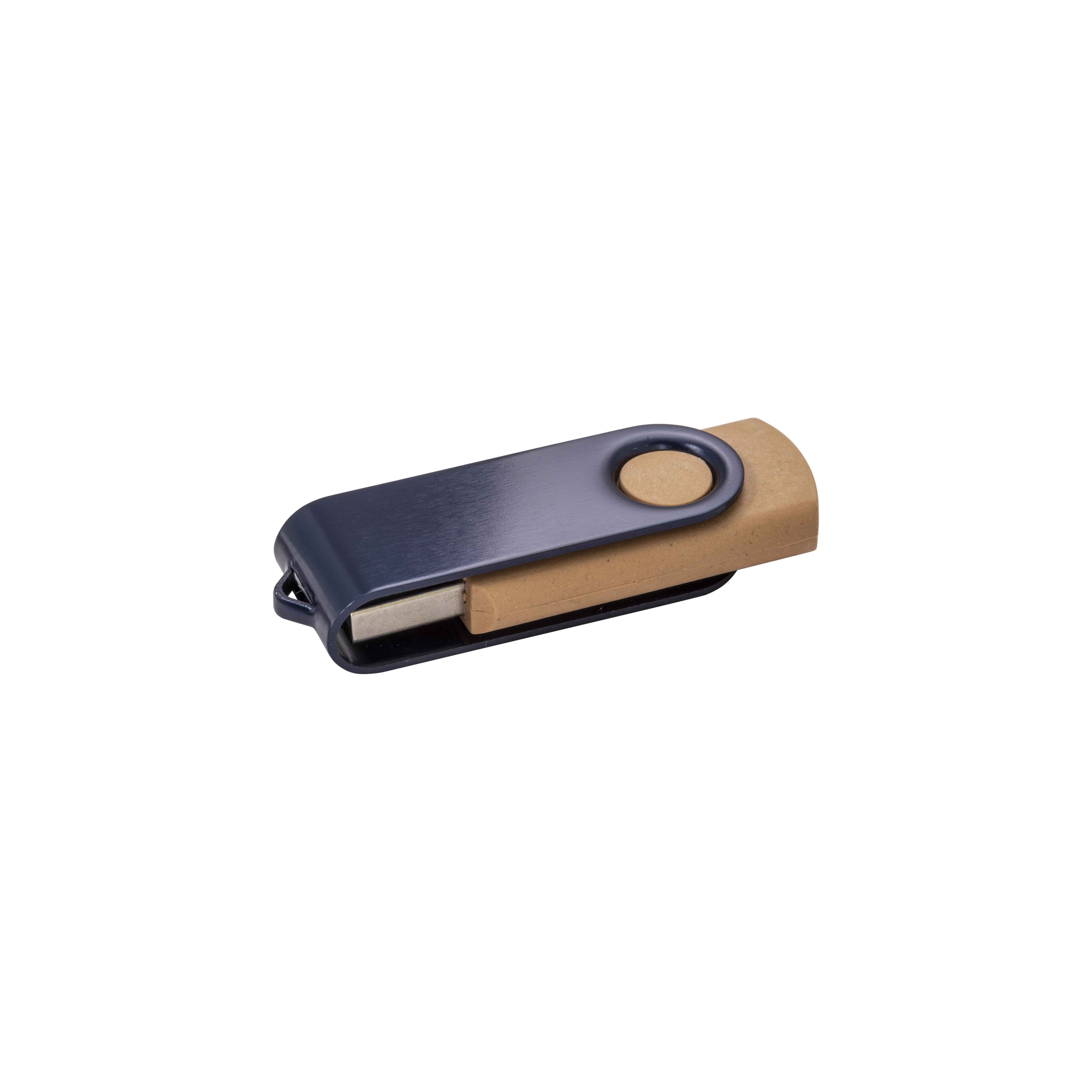 Immagine Chiavetta USB 4 Gb girevole in paglia di grano