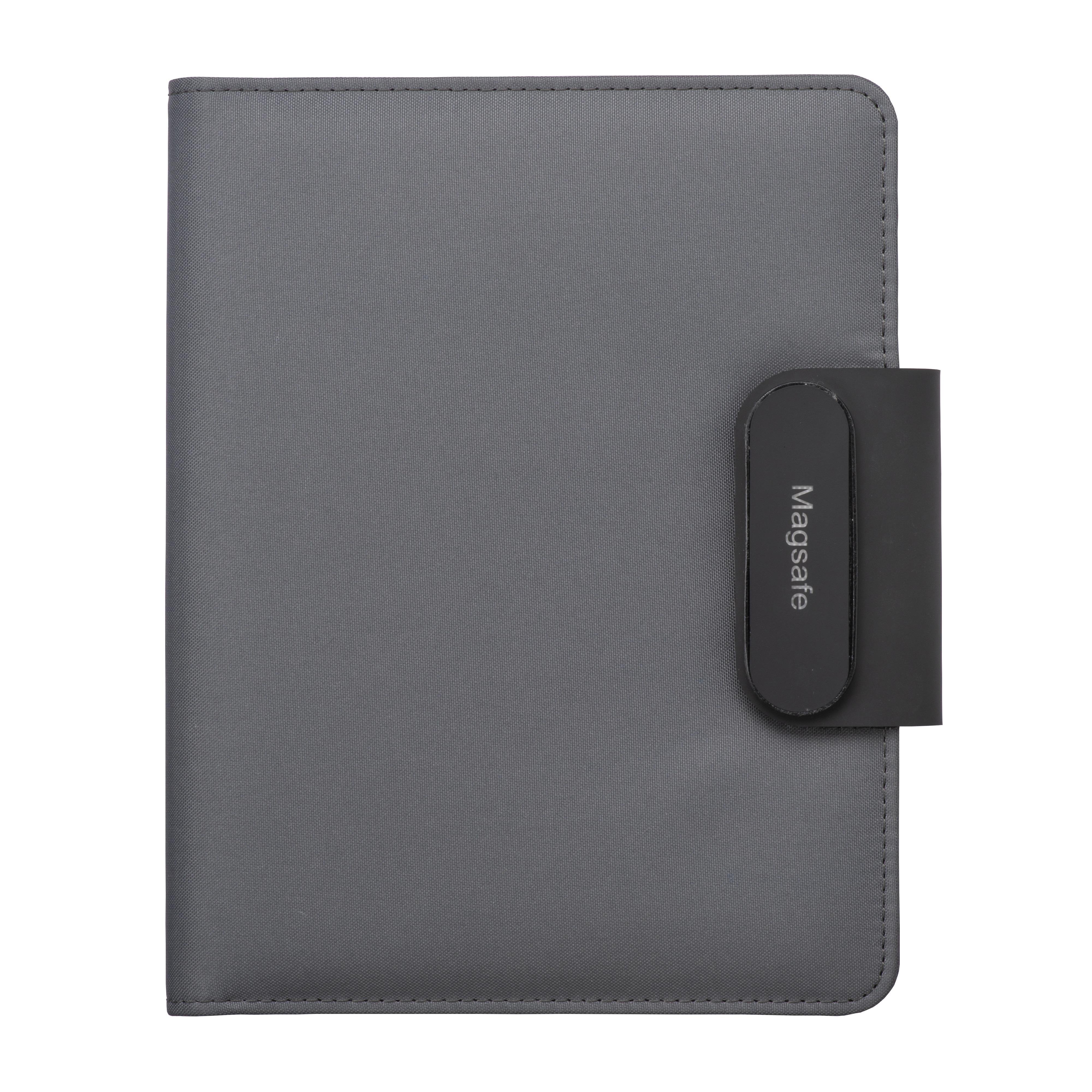 Immagine Cartella porta blocco A5 in R-PET con magnete di chiusura che si illumina personalizzabile