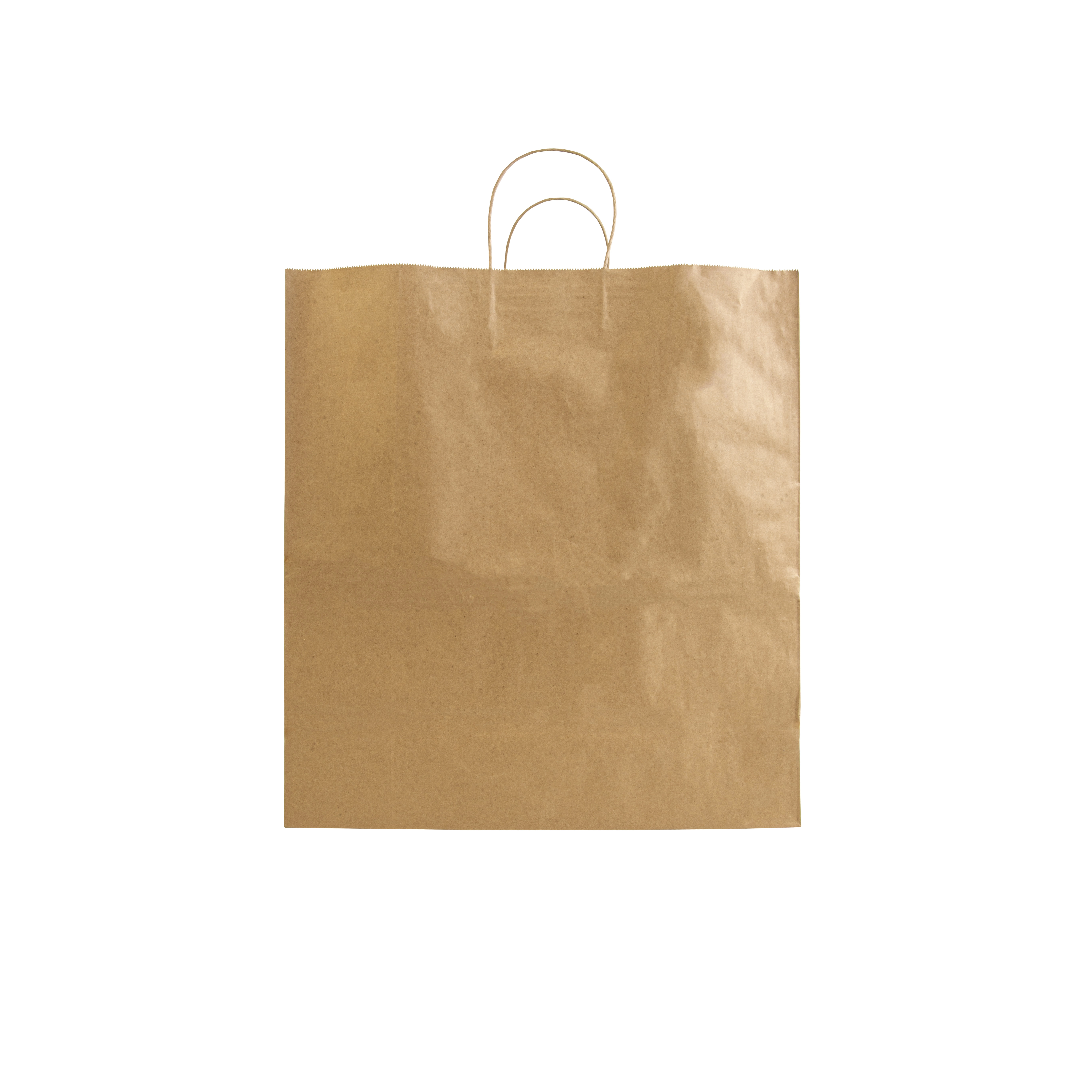 Immagine Shopper in carta riciclata 100 gr/m2 con soffietto
