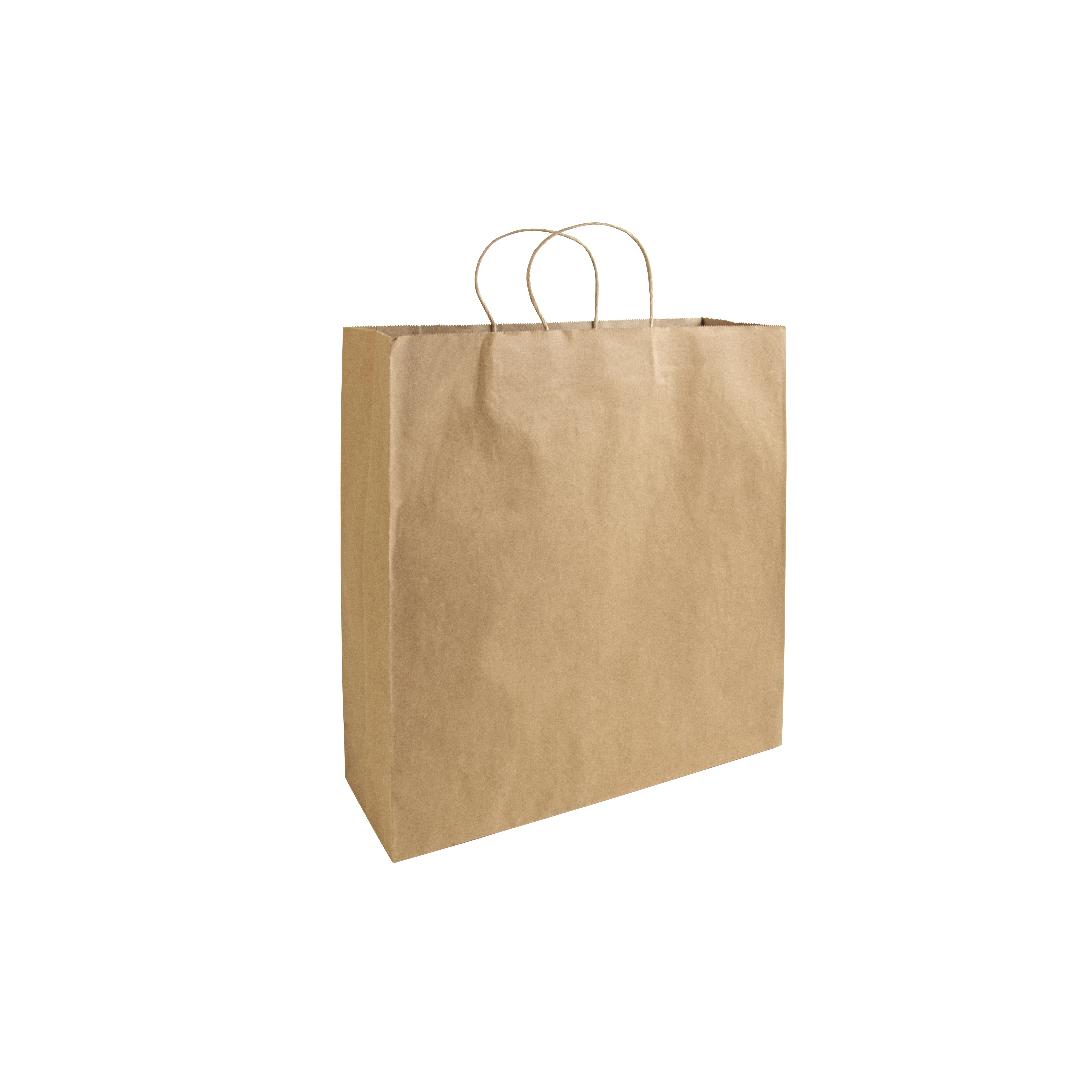 Immagine Shopper in carta riciclata 100 gr/m2 con soffietto