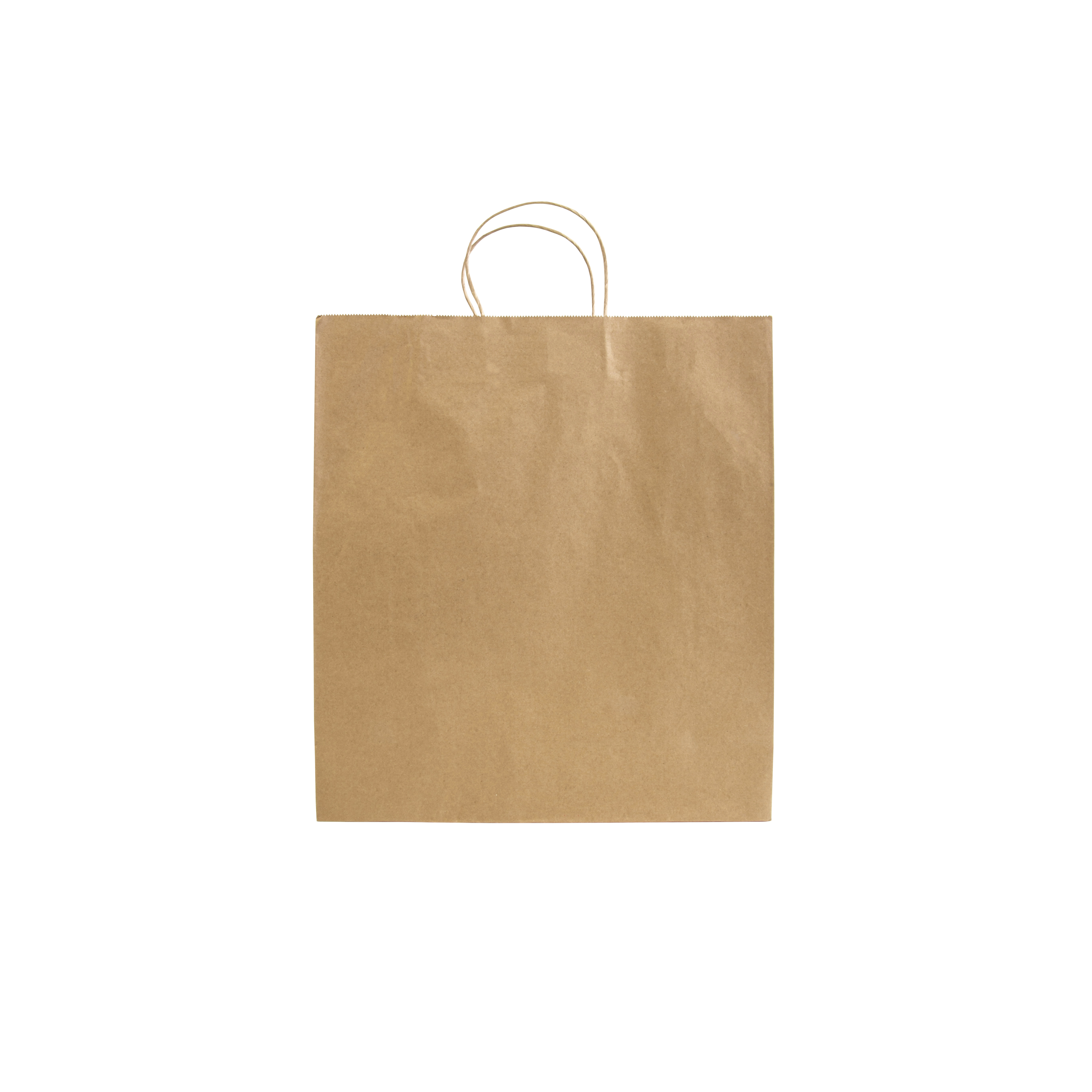 Immagine Shopper in carta riciclata 100 gr/m2 con soffietto