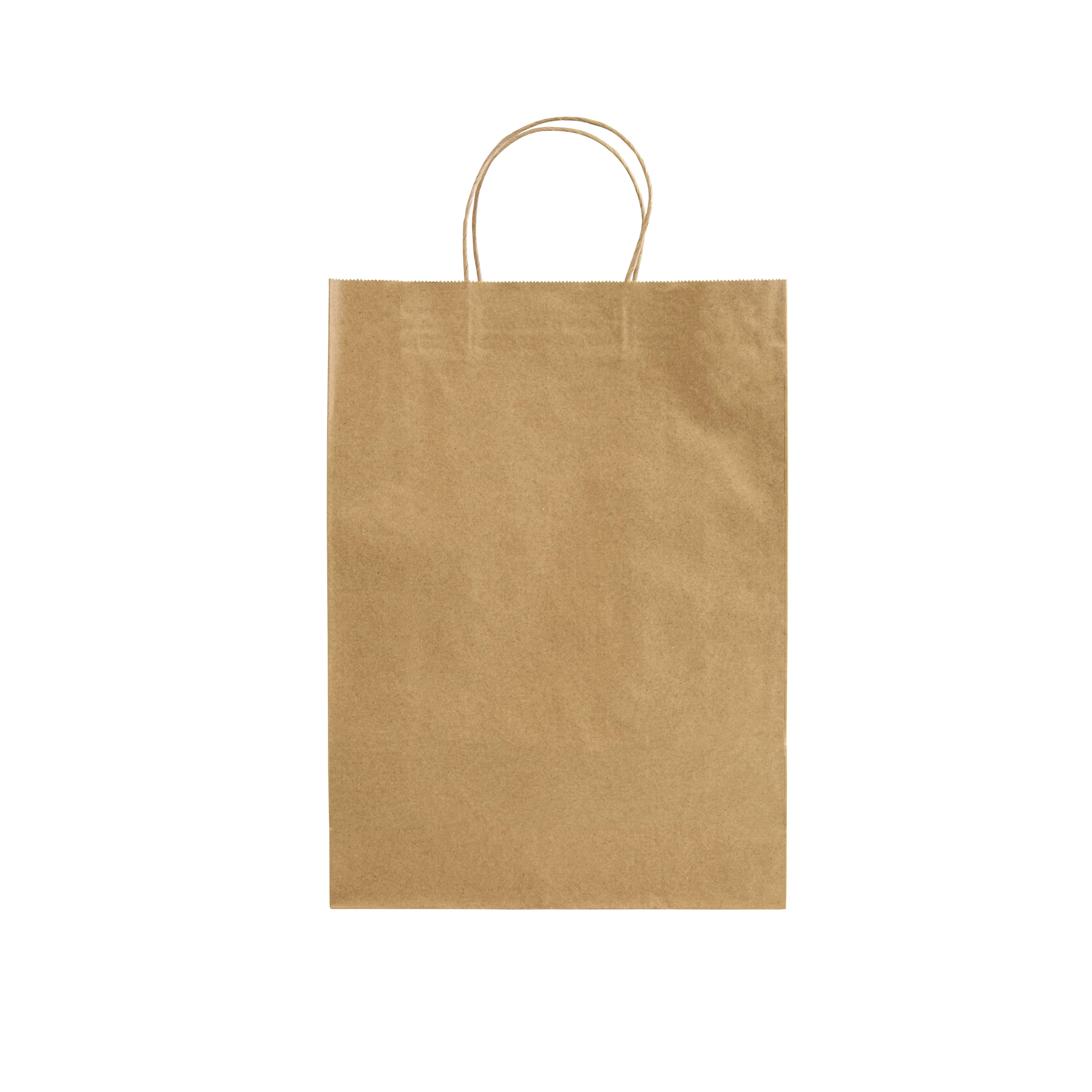 Immagine Shopper in carta riciclata 100 gr/m2 con soffietto