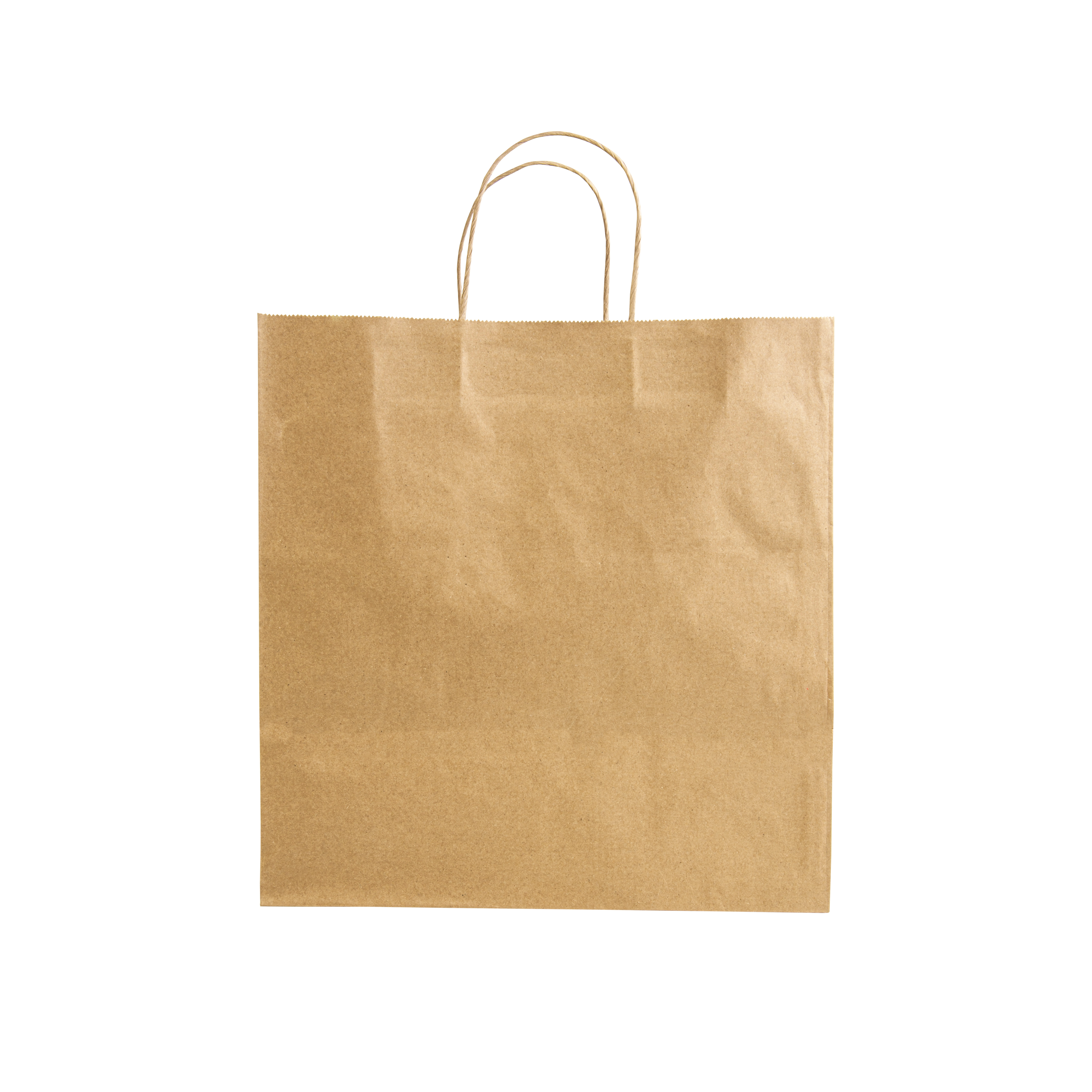 Immagine Shopper in carta riciclata 100 gr/m2 con soffietto