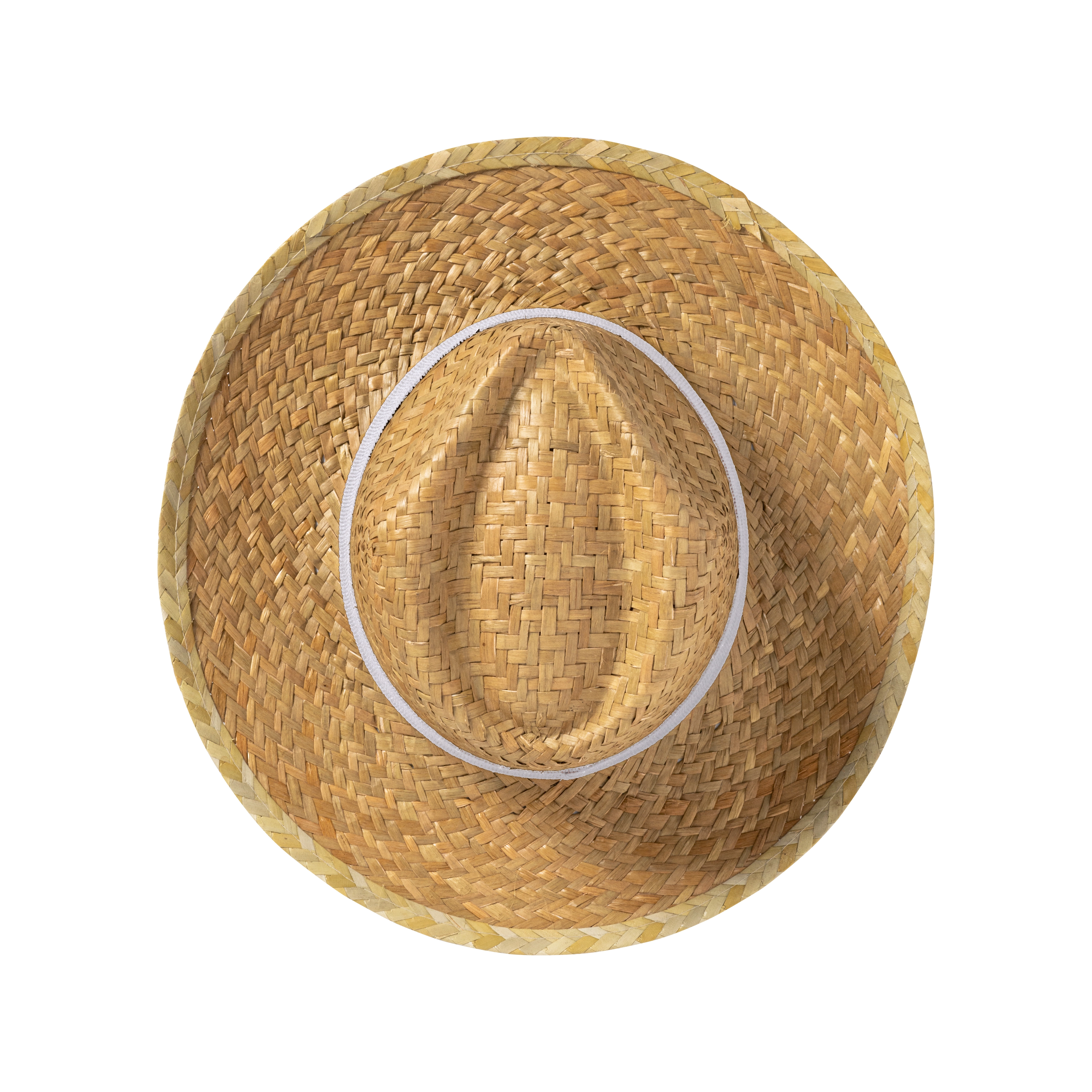 Immagine Cappello in paglia con fascia elastica 3 cm applicabile e personalizzabile