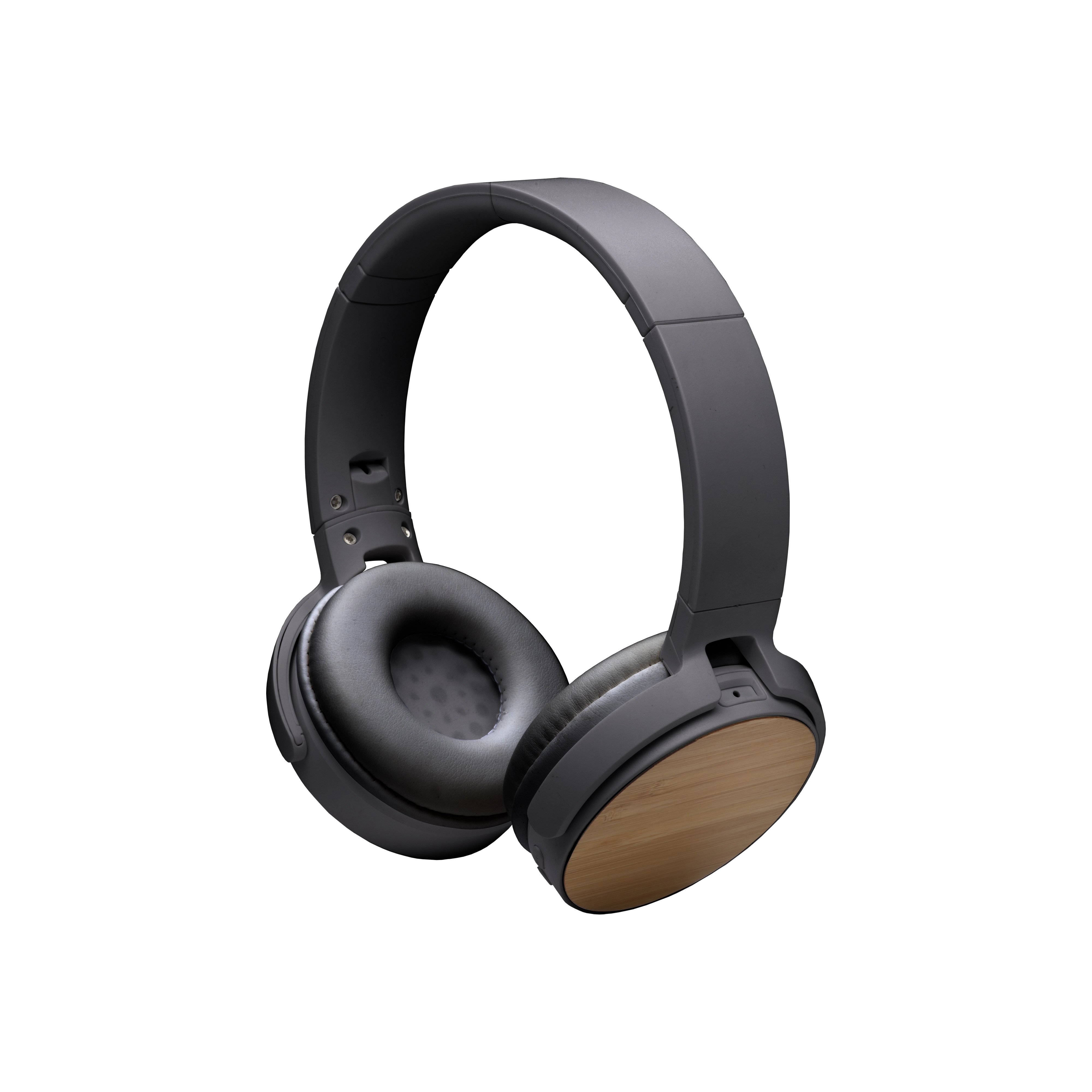 Immagine Cuffie bluetooth pieghevoli in ABS e bambù