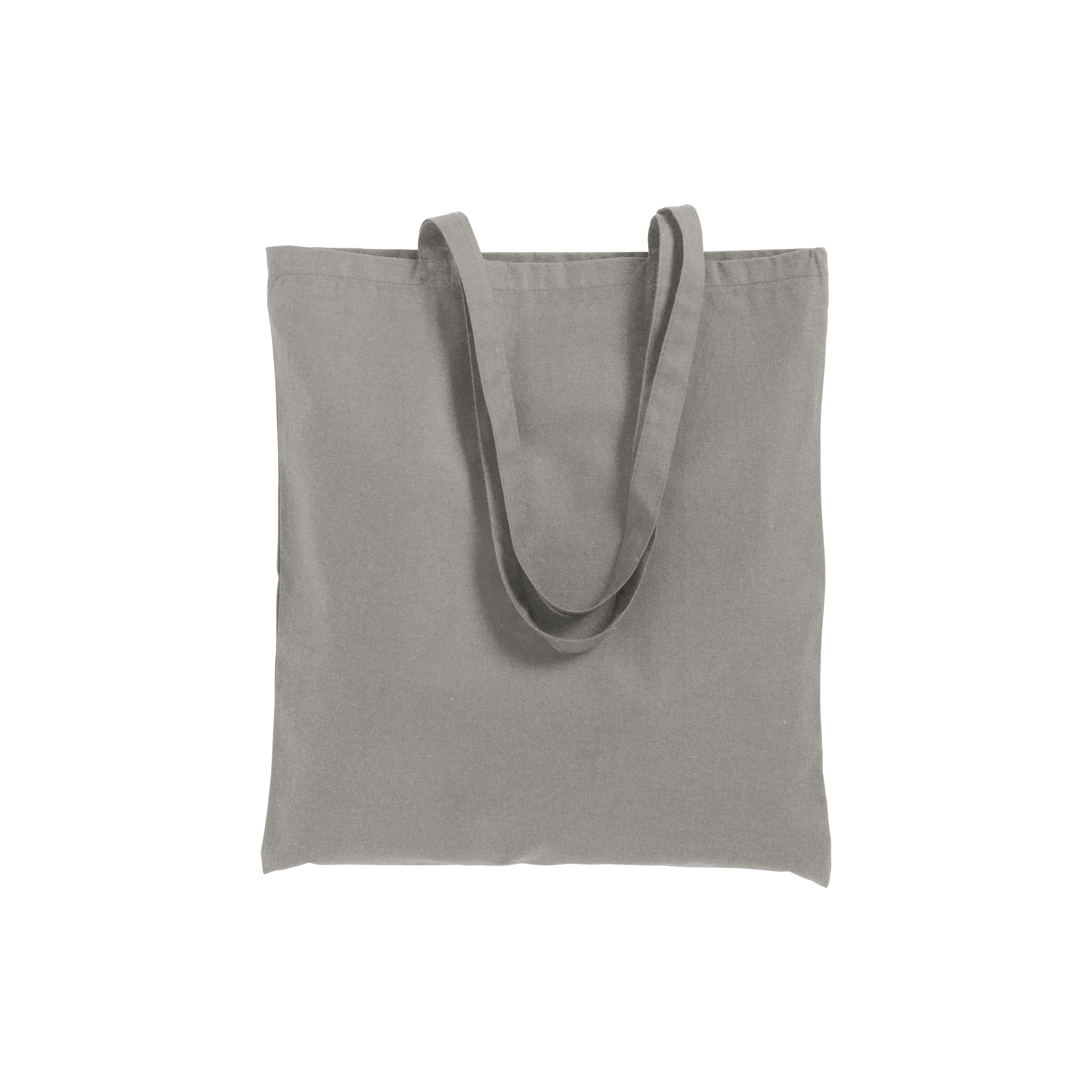 Immagine Shopper in cotone/poliestere riciclato 180 g/m2, manici lunghi