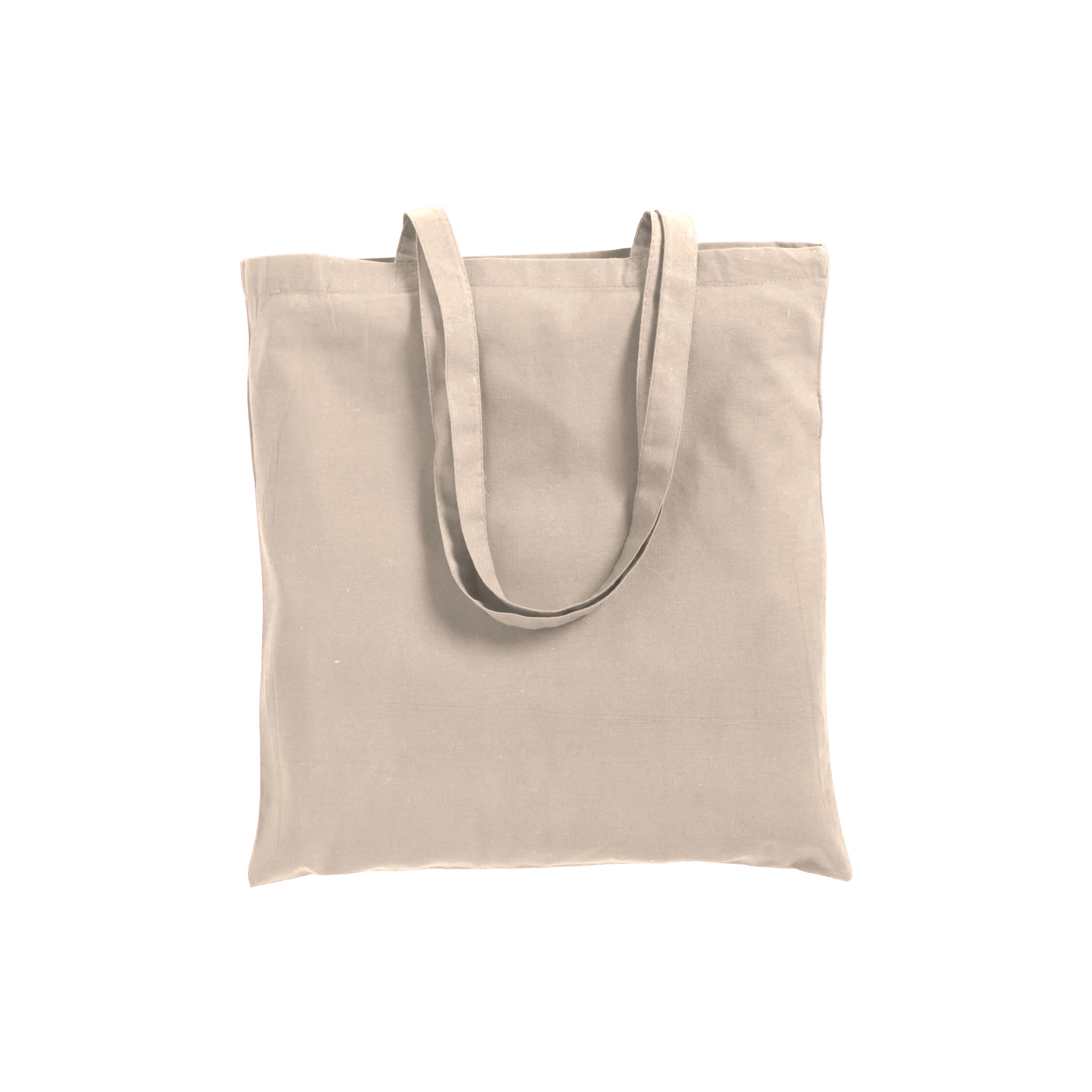Immagine Shopper in cotone/poliestere riciclato 180 g/m2, manici lunghi