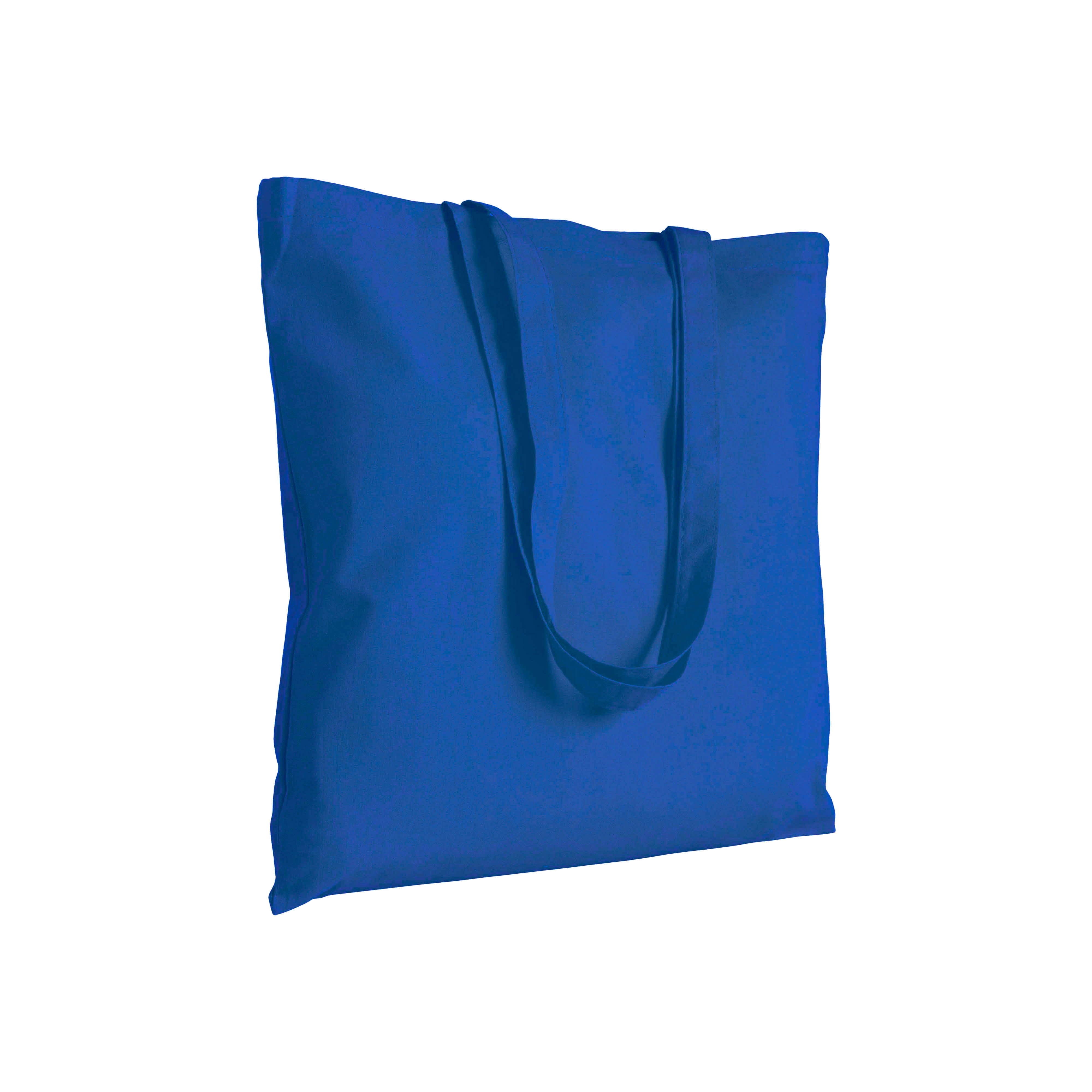Immagine Shopper in cotone/poliestere riciclato 180 g/m2, manici lunghi
