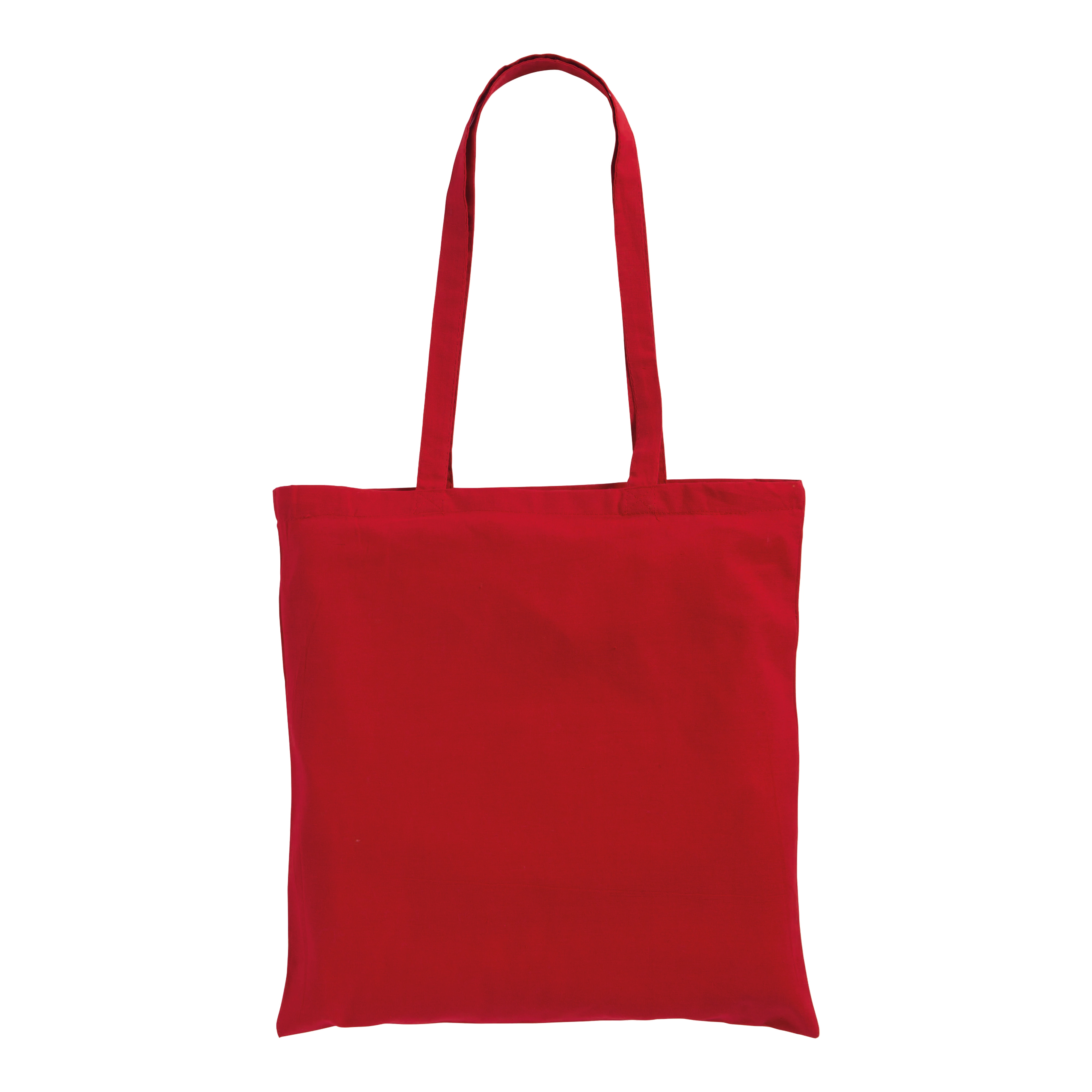 Immagine Borsa shopper in cotone riciclato 120 g/m2, manici lunghi