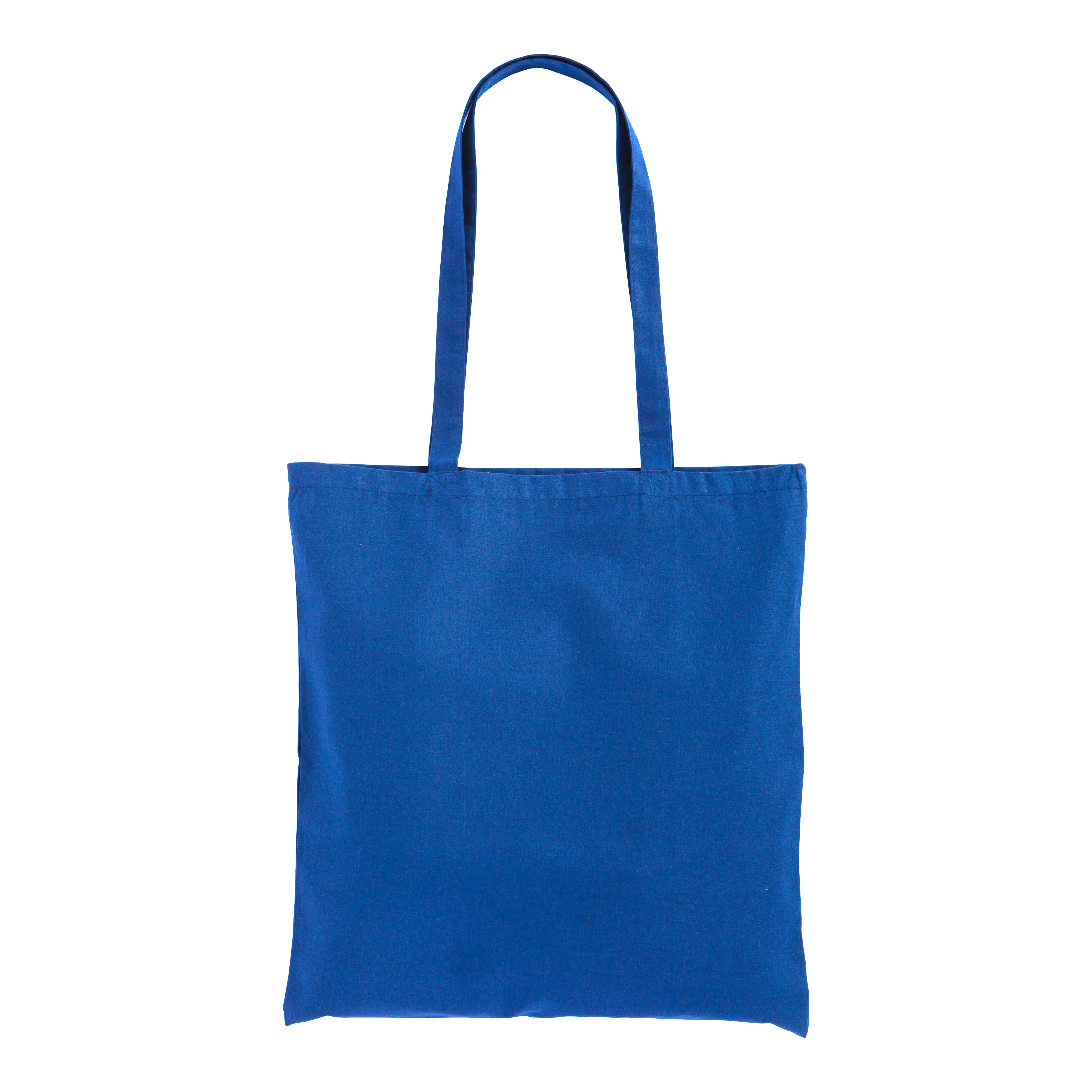 Immagine Borsa shopper in cotone riciclato 120 g/m2, manici lunghi