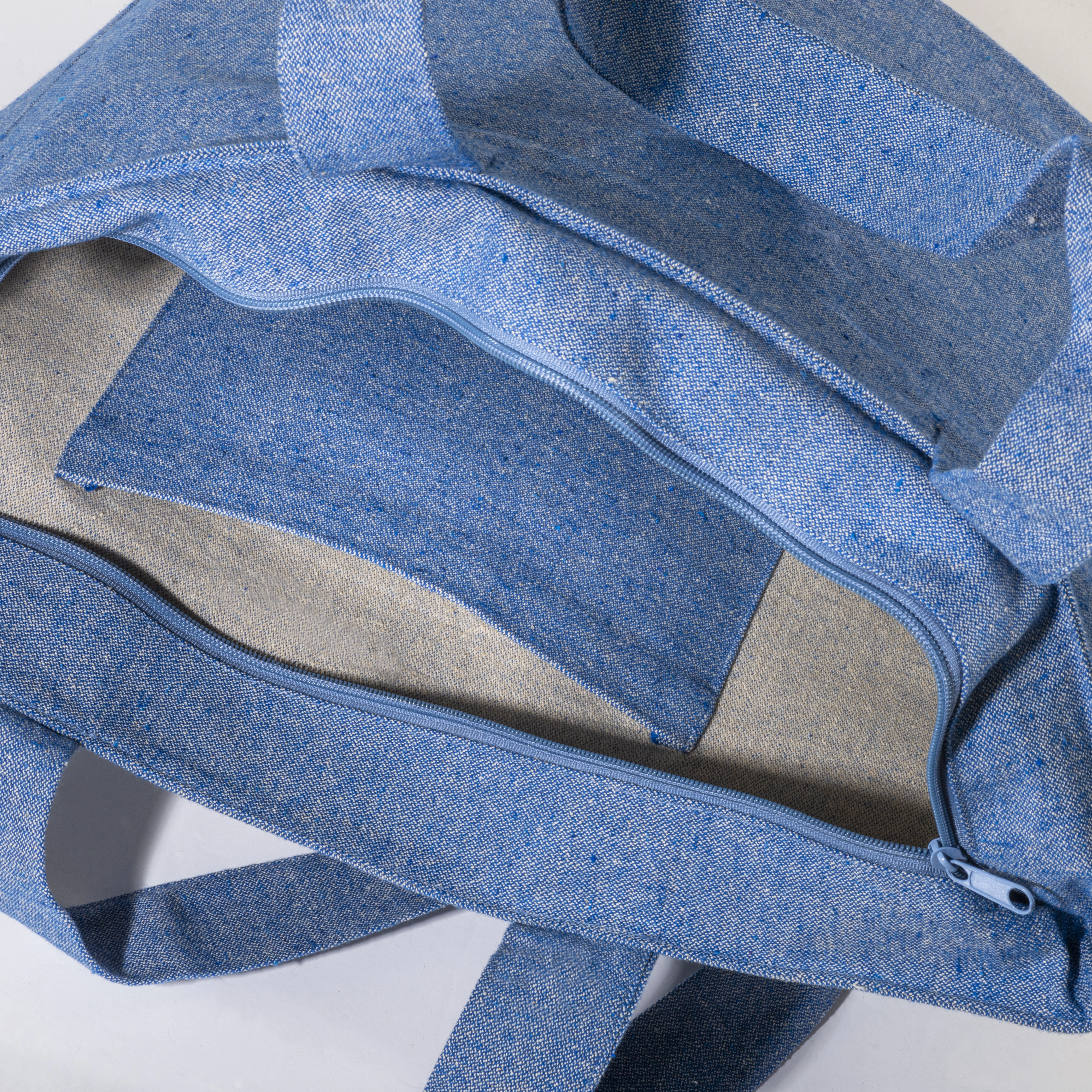 Immagine Shopper con soffietto in cotone riciclato 280 g/m2