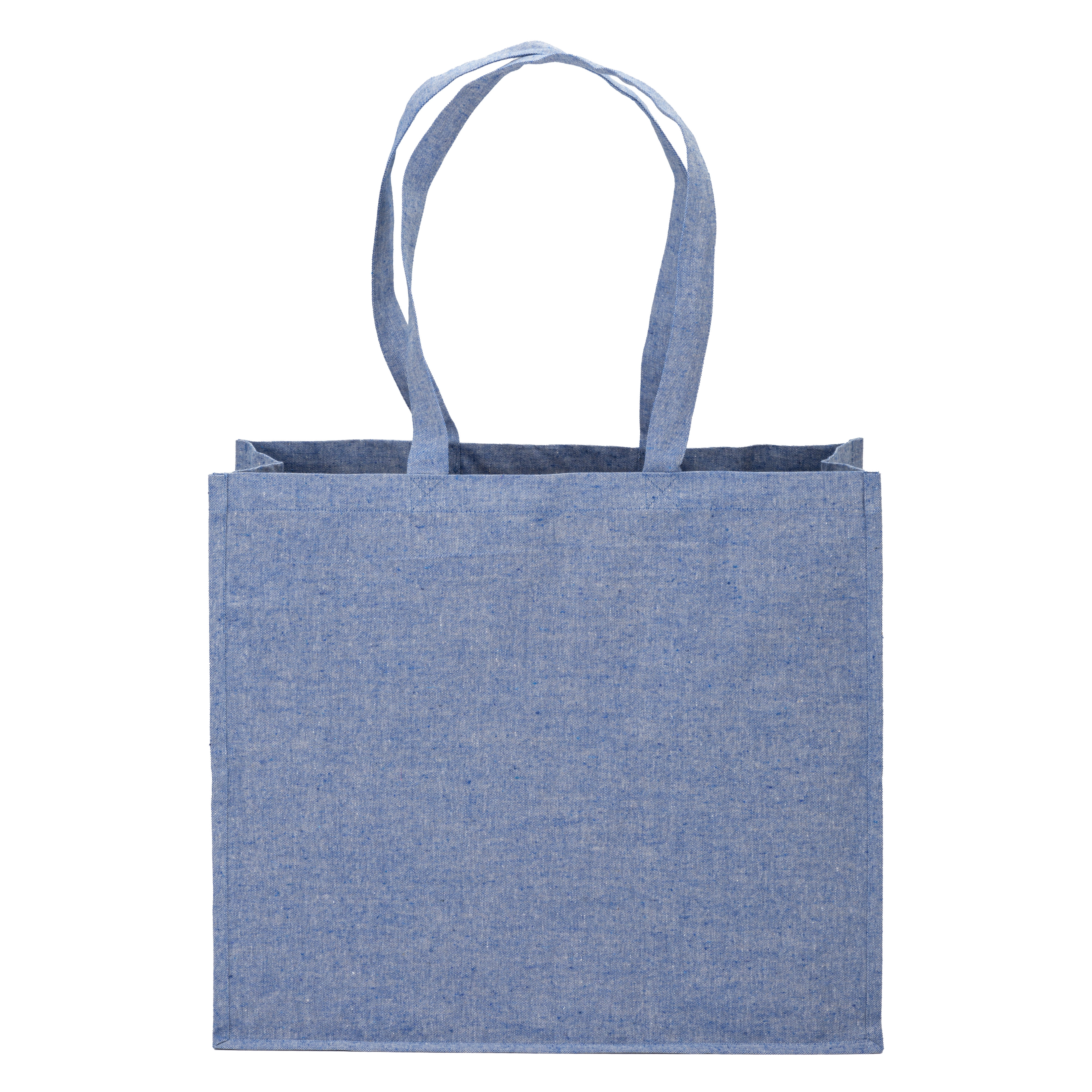 Immagine Shopper in cotone riciclato 120 g/m2 con interno laminato in PP