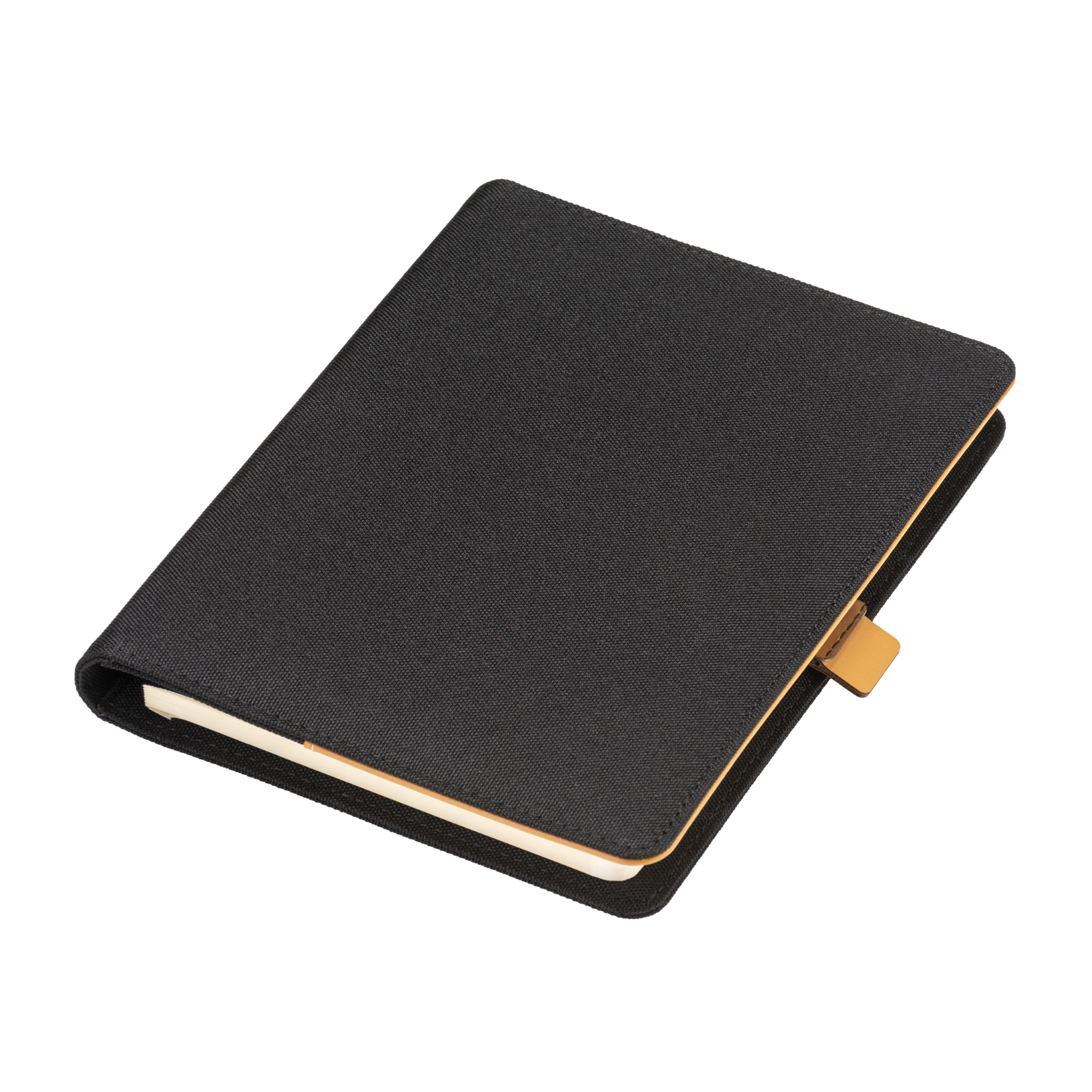 Immagine Cartella porta blocco A5 in R-PET con gancio di chiusura in metallo