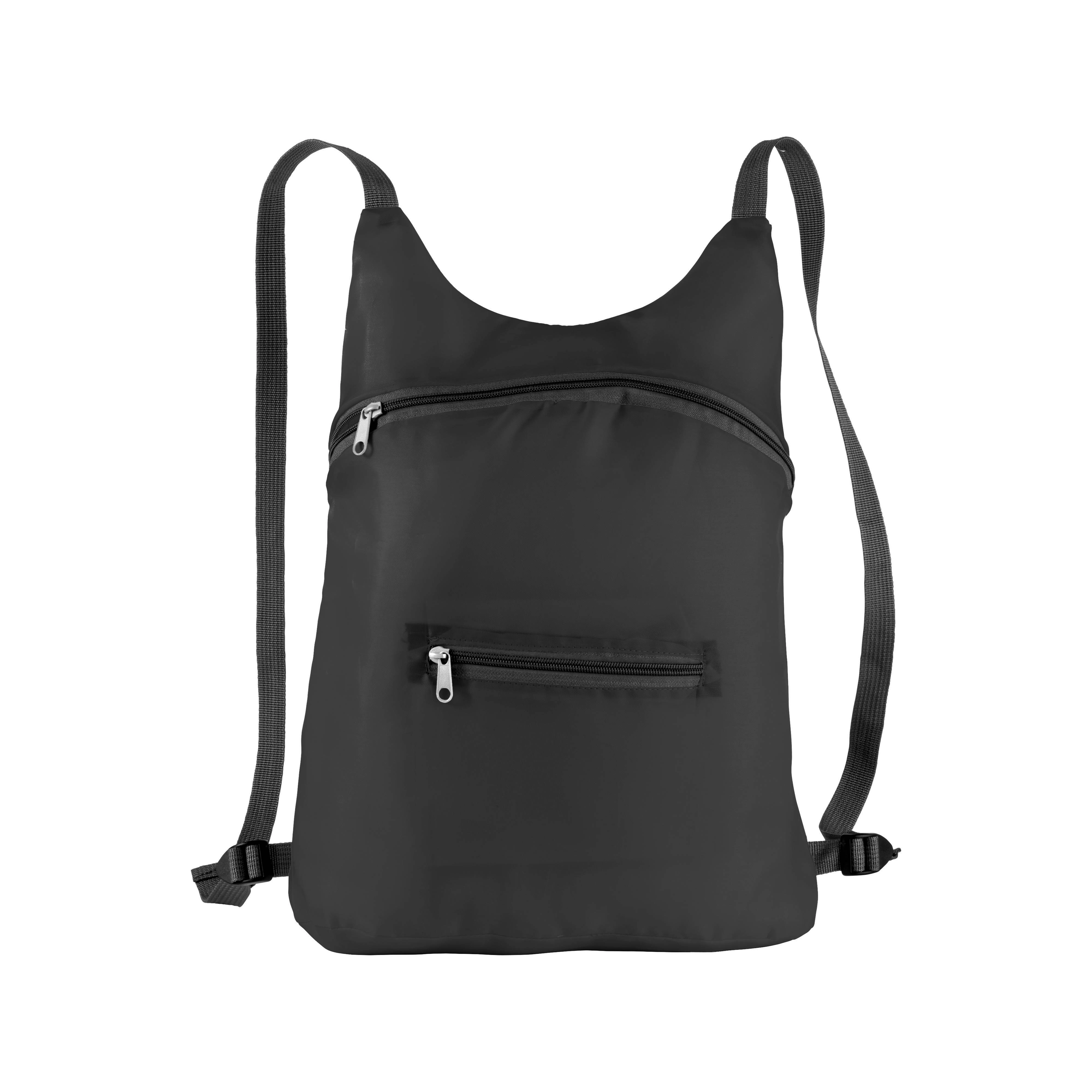 Immagine Zainetto runner in poliestere 210T, richiudibile in una tasca