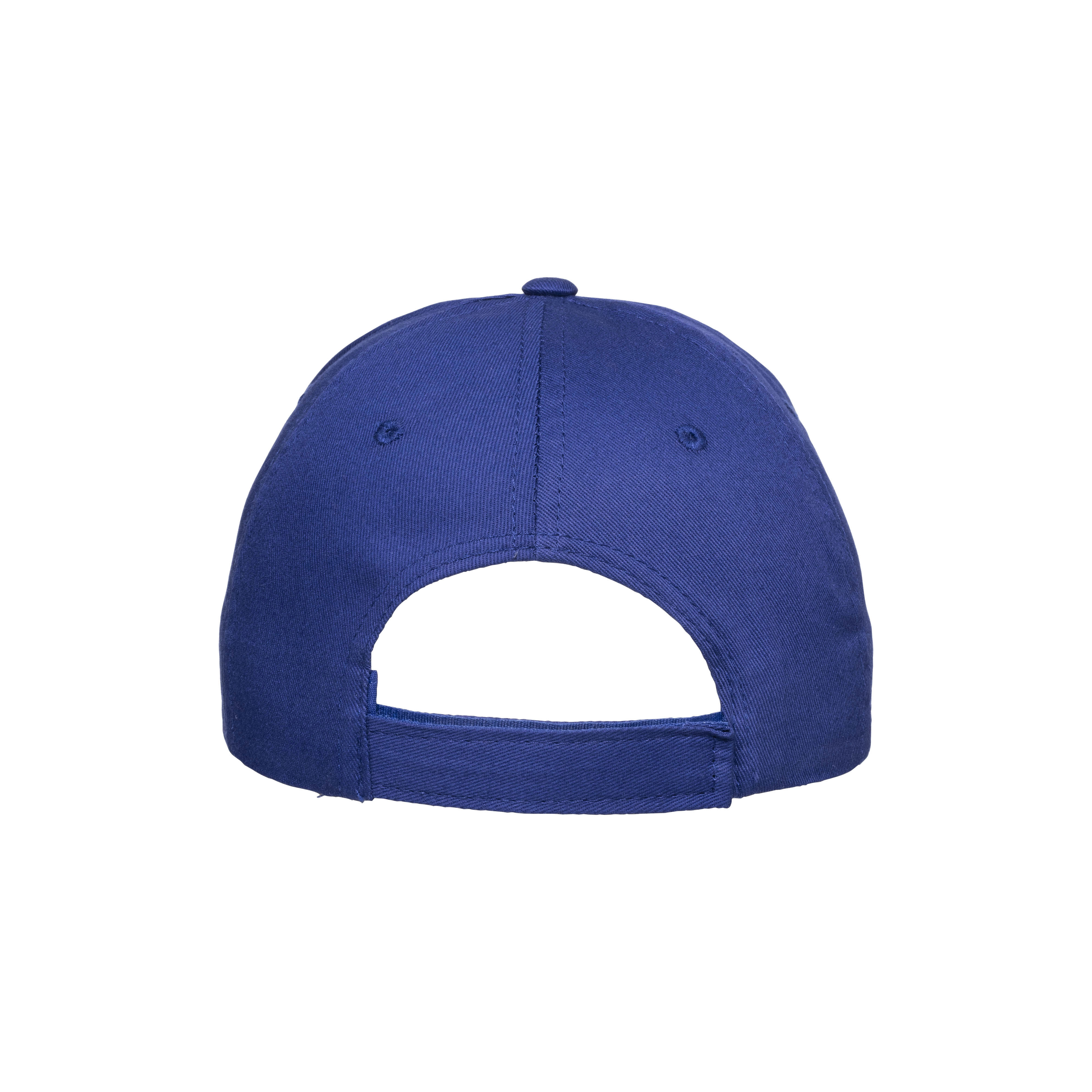 Immagine Cappellino in cotone 5 pannelli, visiera sandwich in contrasto con chiusura con velcro