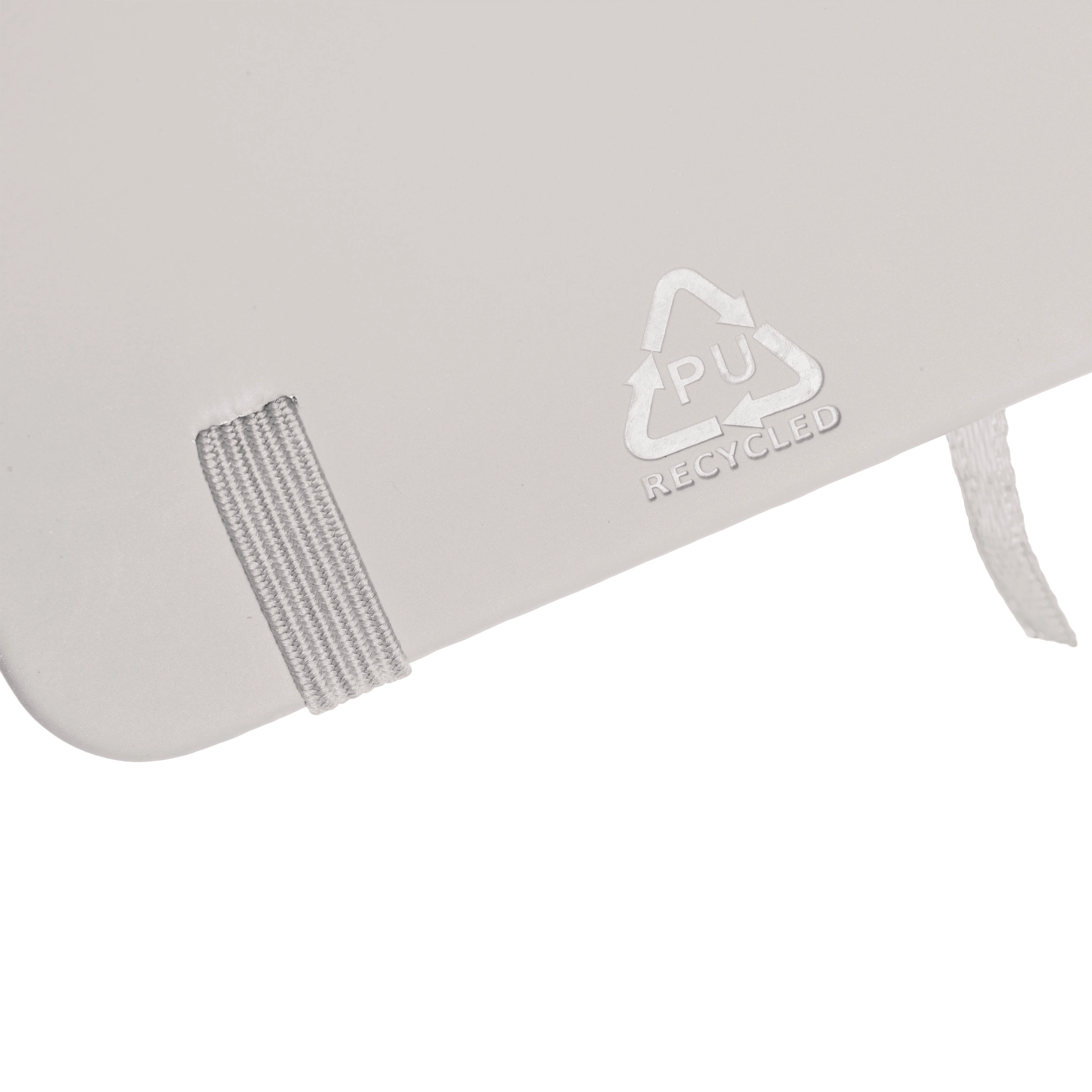 Immagine Quaderno con copertina in PU riciclato con fogli a righe (80 pag.)