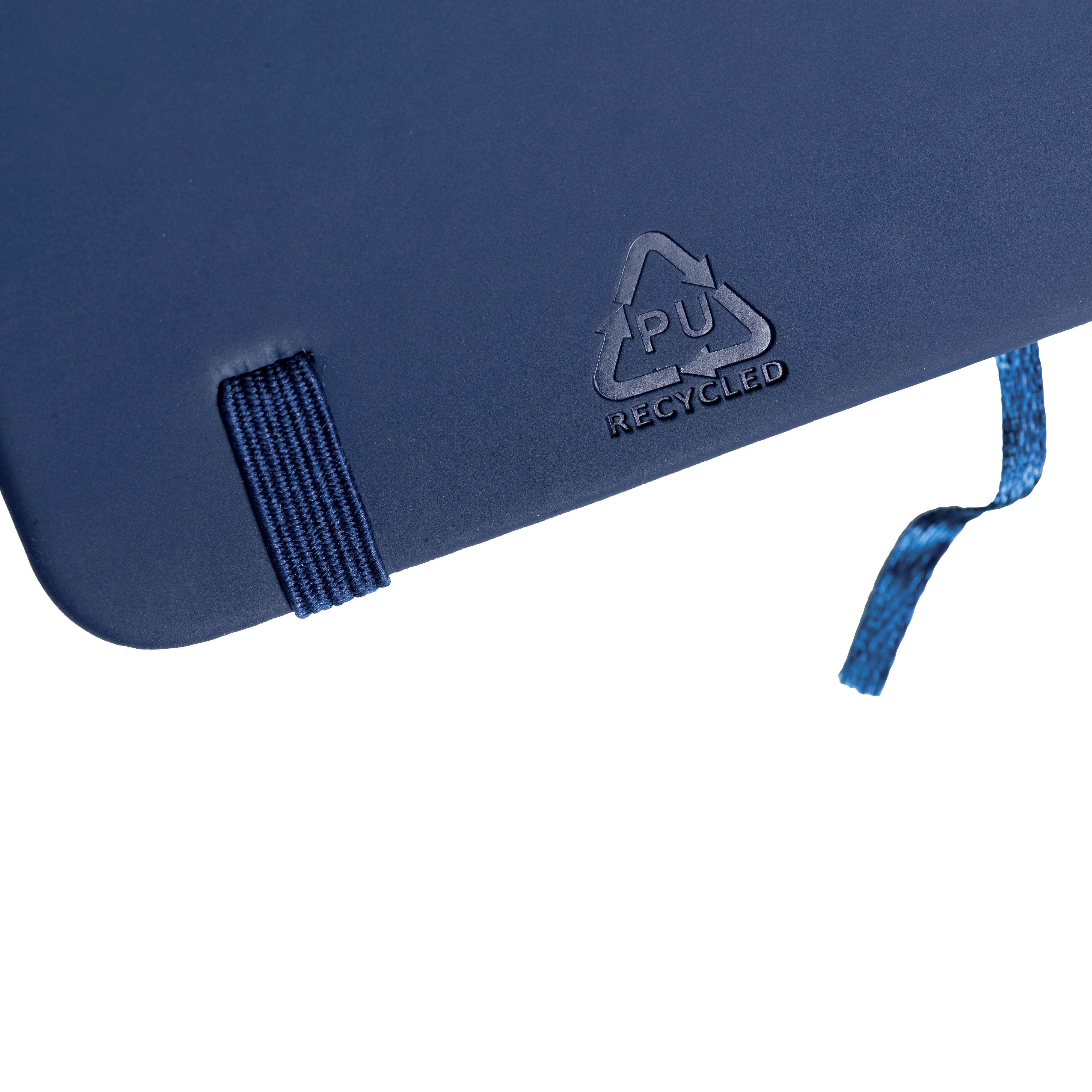 Immagine Quaderno con copertina in PU riciclato con fogli a righe (80 pag.)