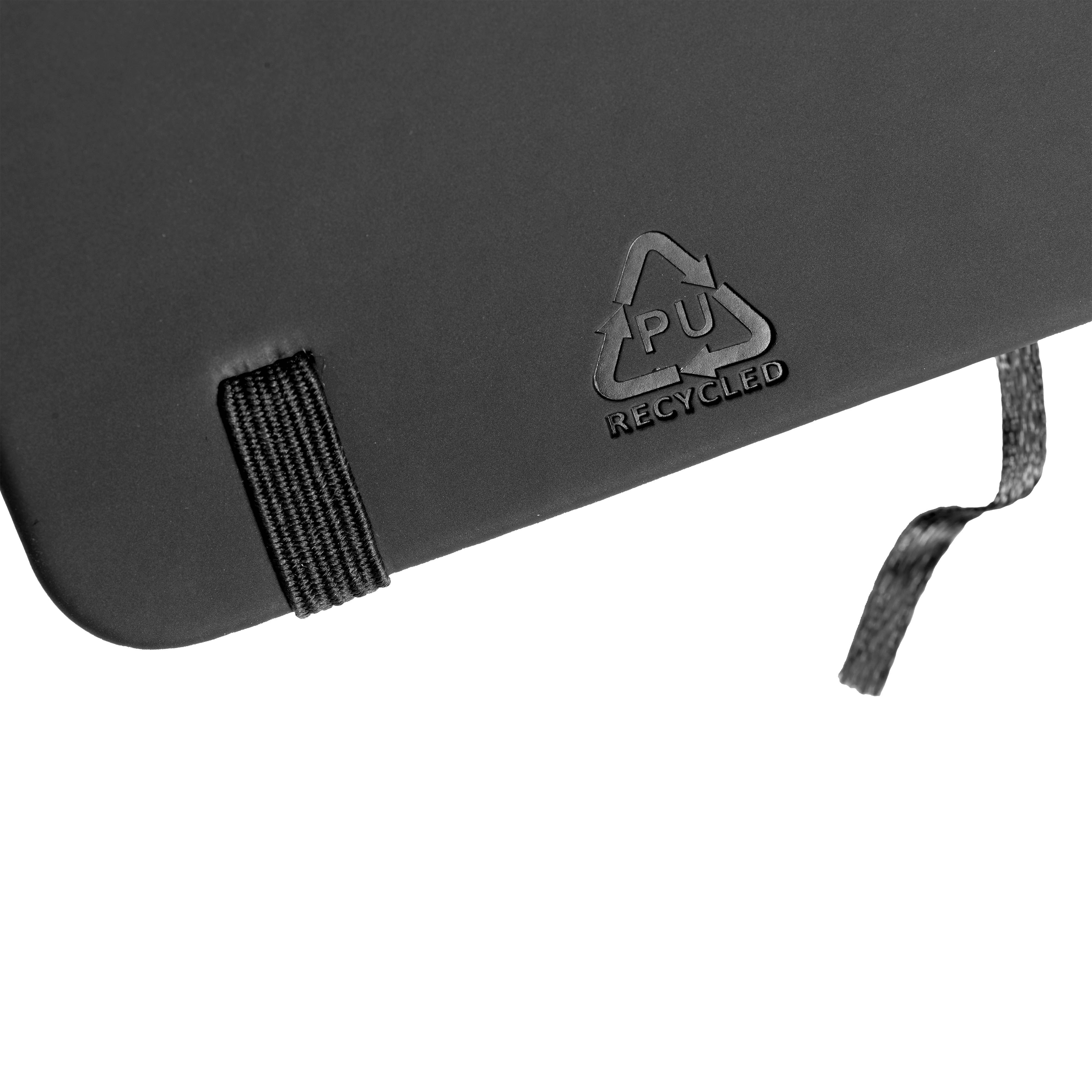 Immagine Quaderno con copertina in PU riciclato con fogli a righe (80 pag.)