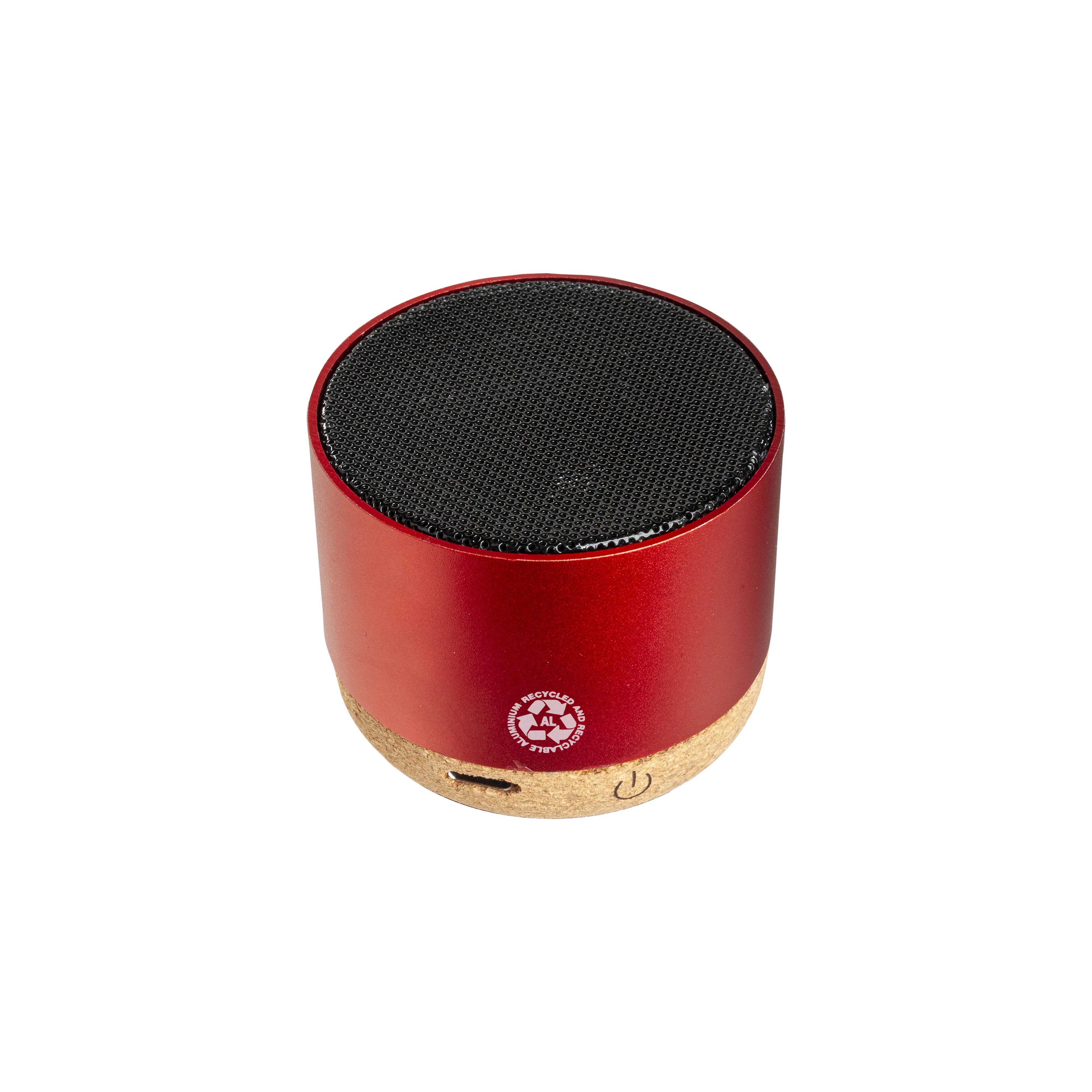Immagine Mini altoparlante Bluetooth con base in sughero