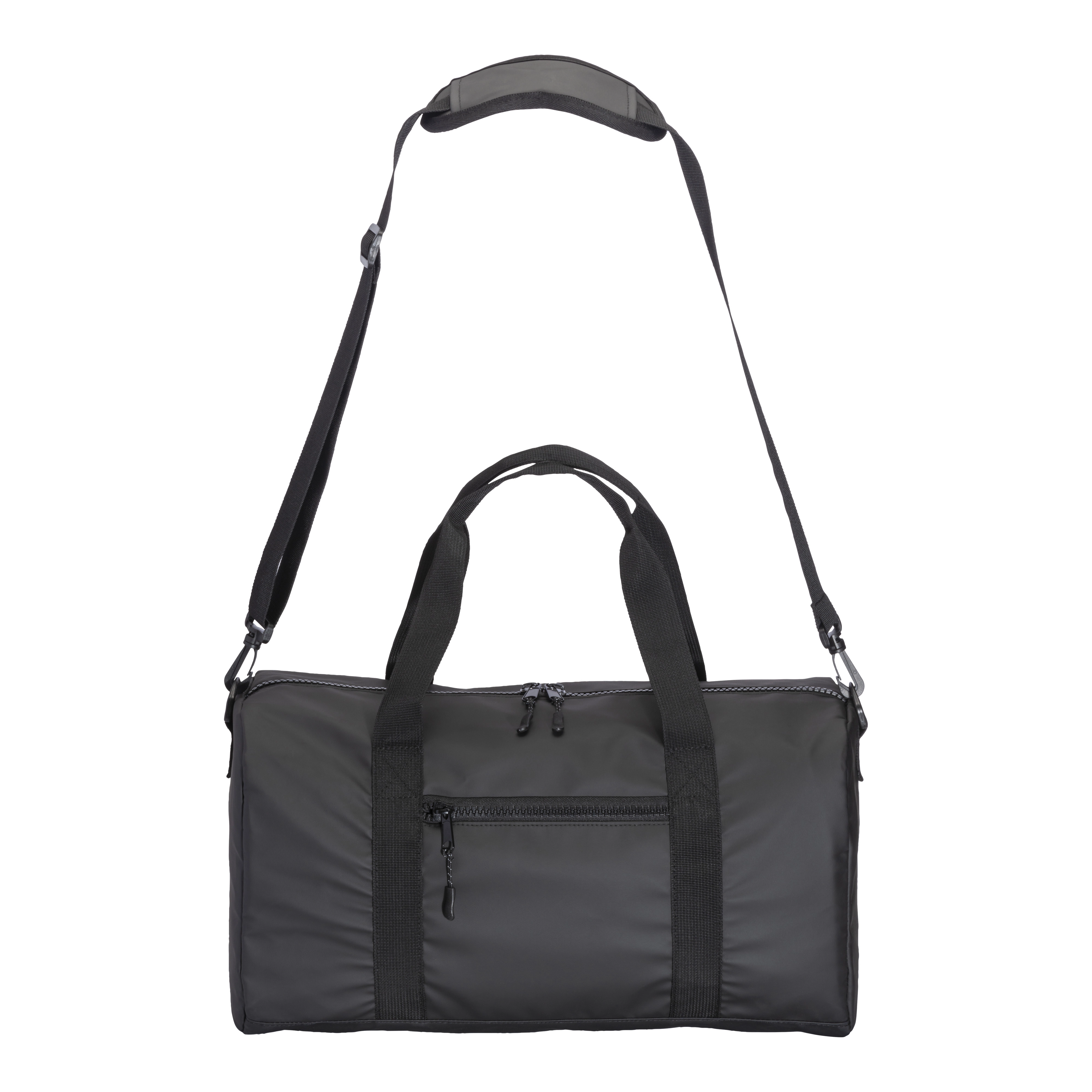 Immagine Borsa Duffle in poliestere water resistant. Tracolla regolabile e removibile con fibbia