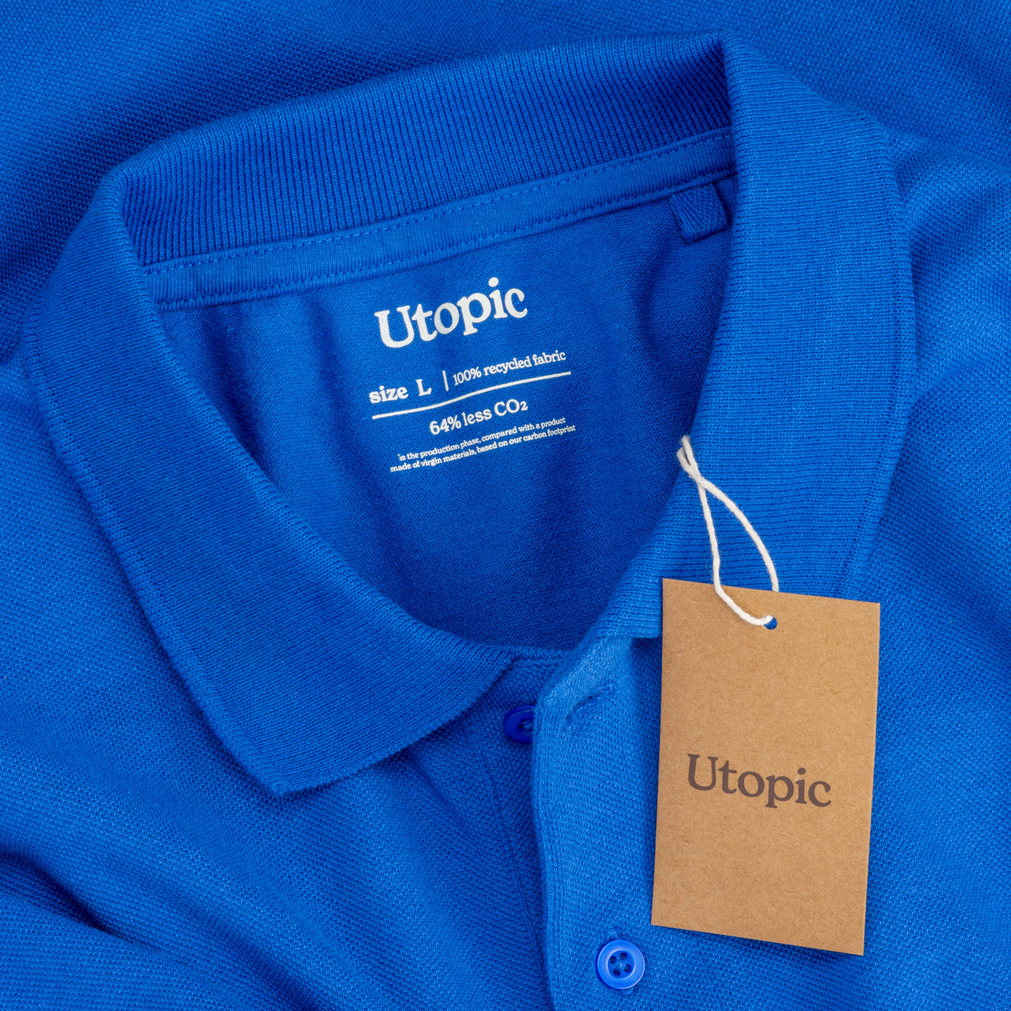 Immagine Polo 100% tessuto rigenerato