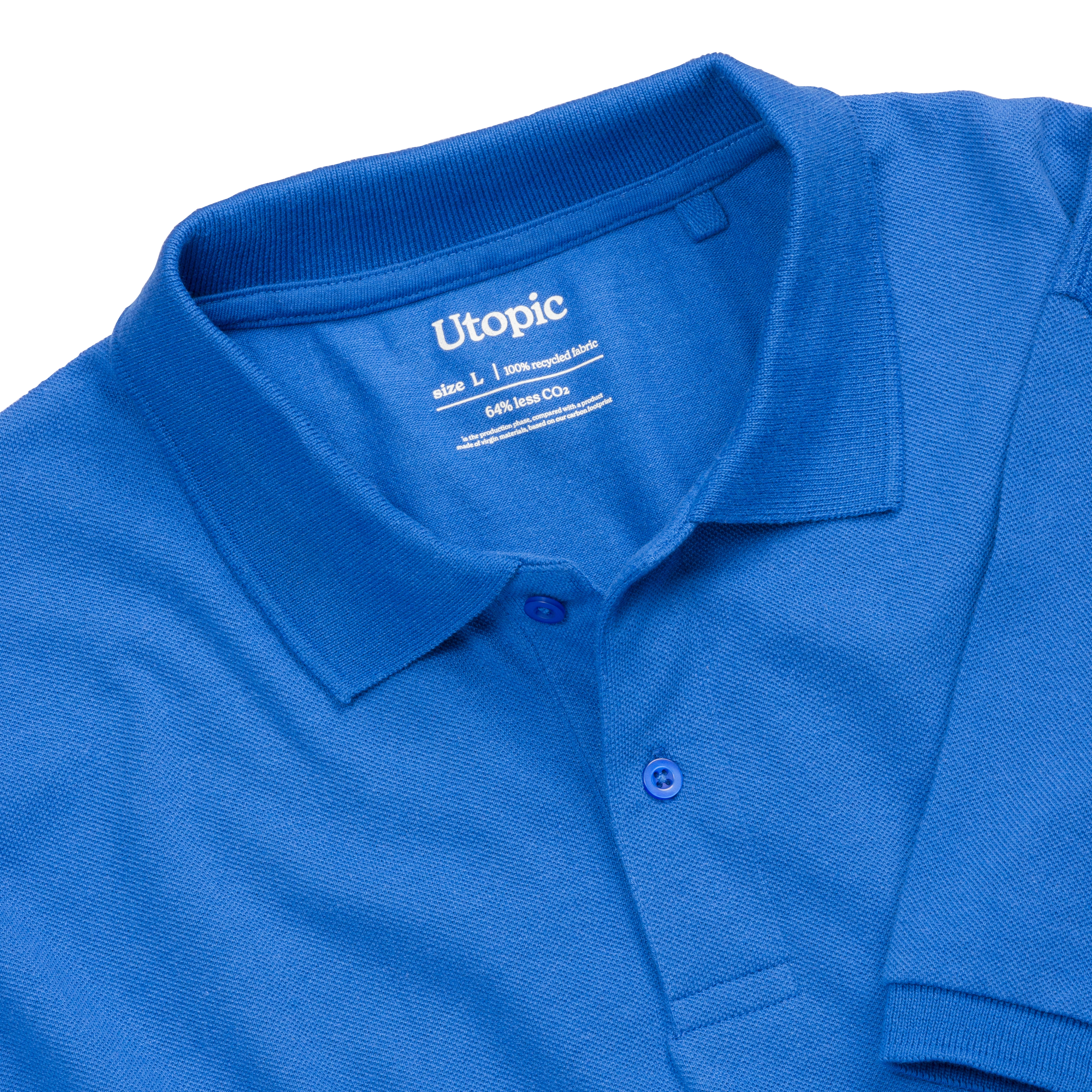 Immagine Polo 100% tessuto rigenerato