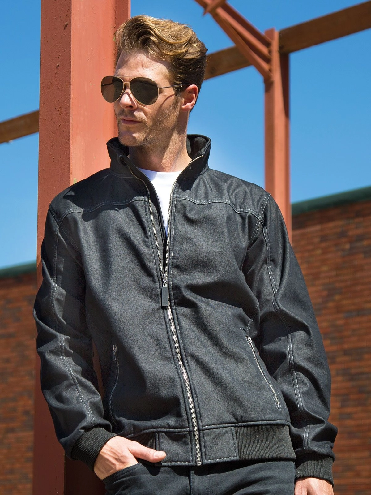 Immagine Stonewash Denim Softshell