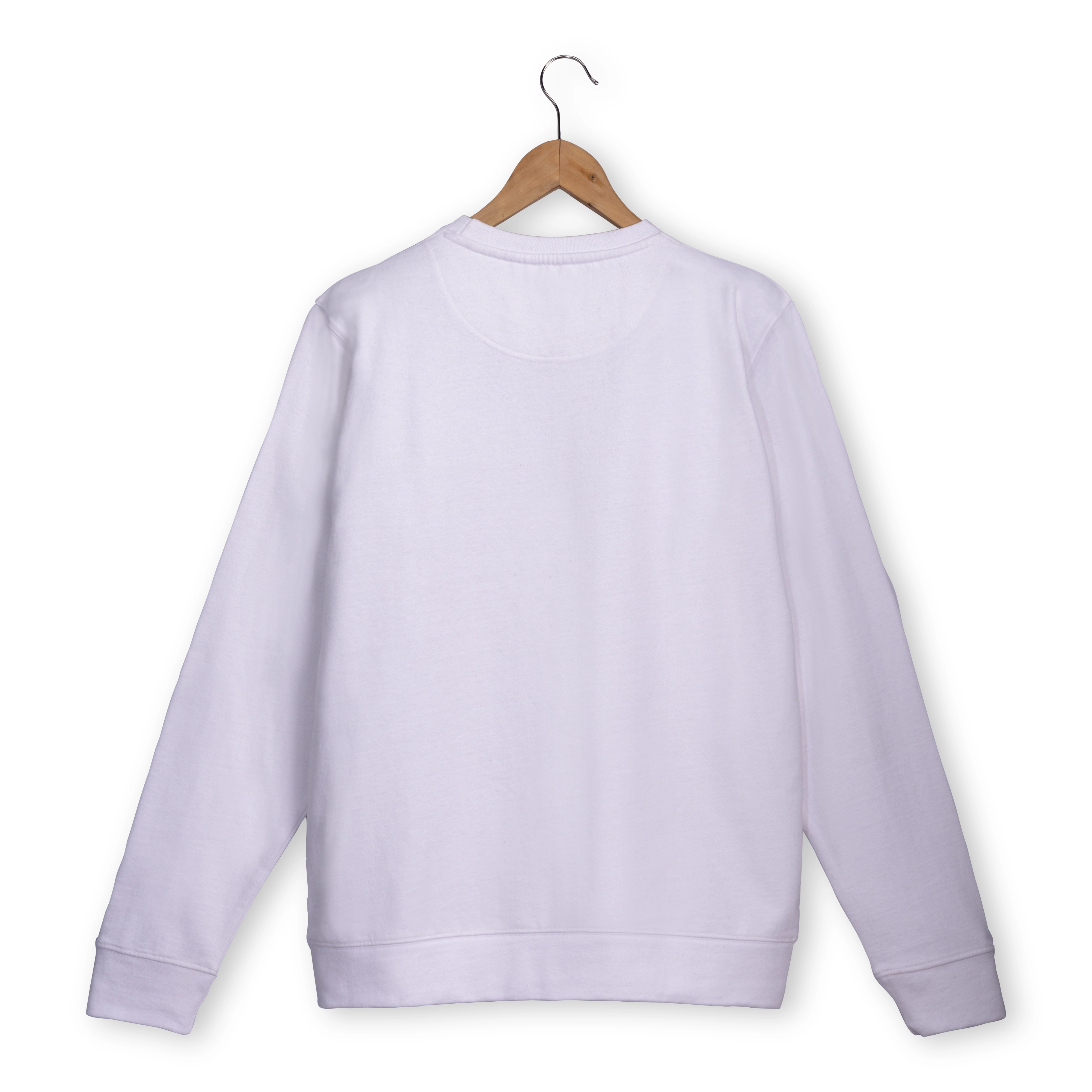 Immagine Felpa girocollo 100% tessuto rigenerato