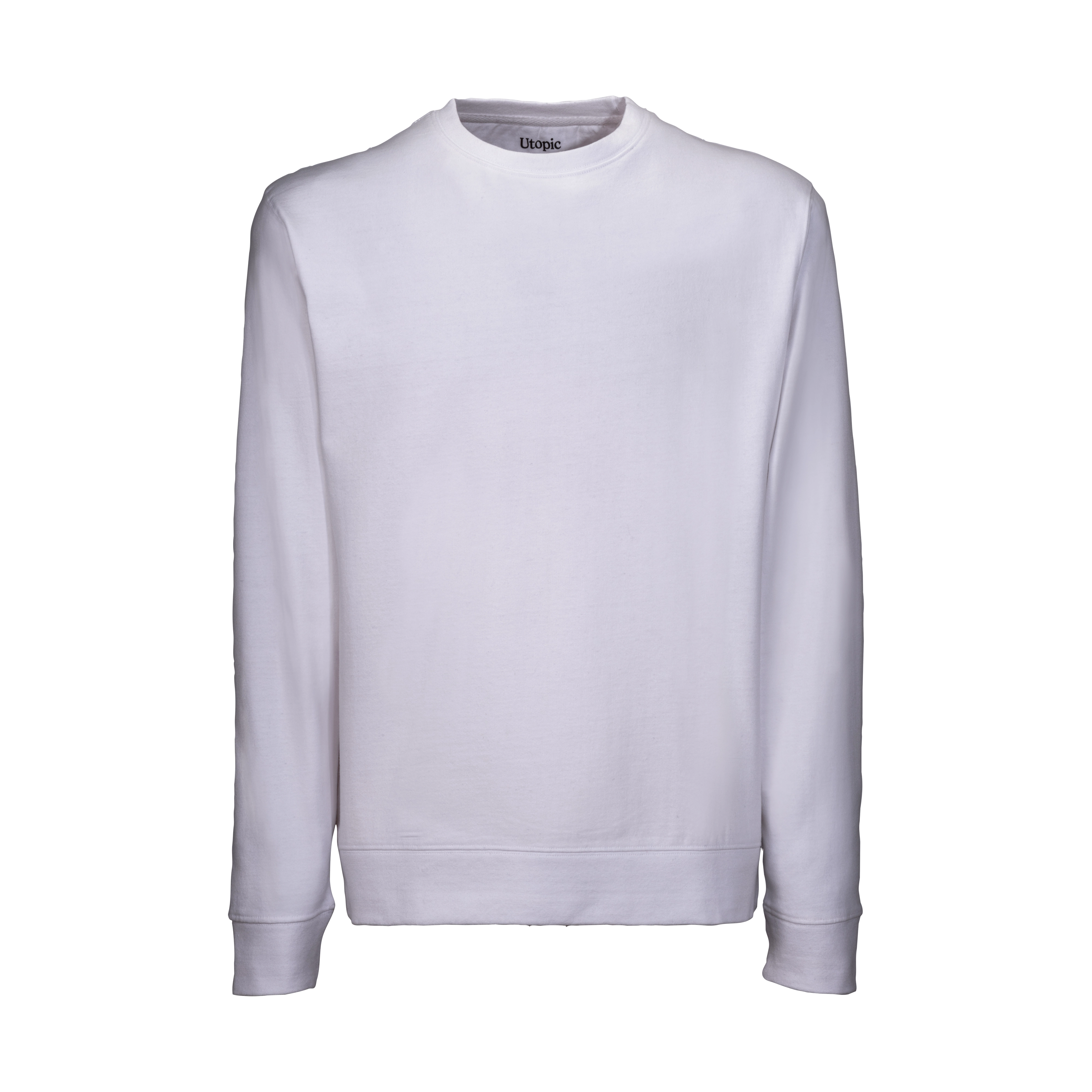 Immagine Felpa girocollo 100% tessuto rigenerato