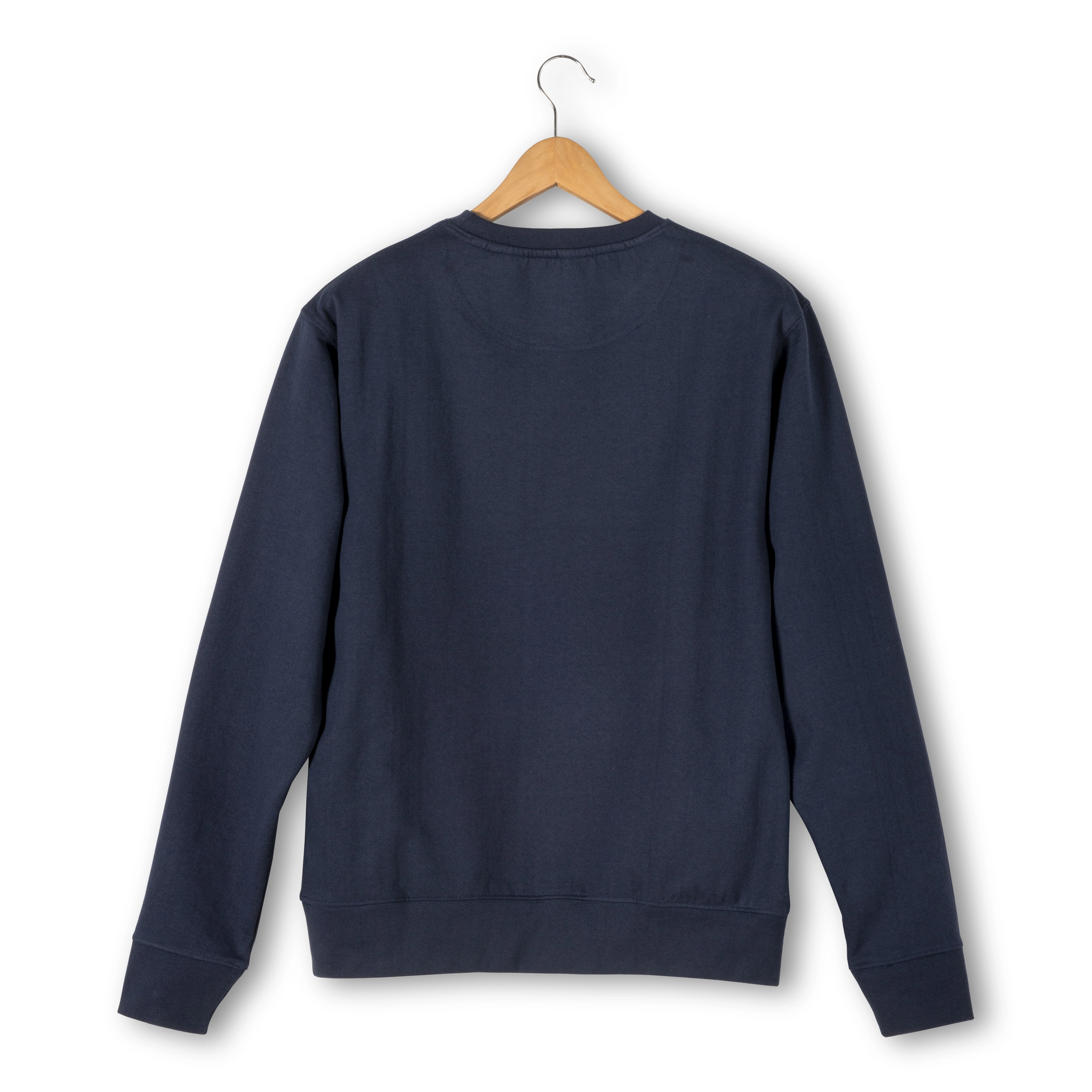 Immagine Felpa girocollo 100% tessuto rigenerato