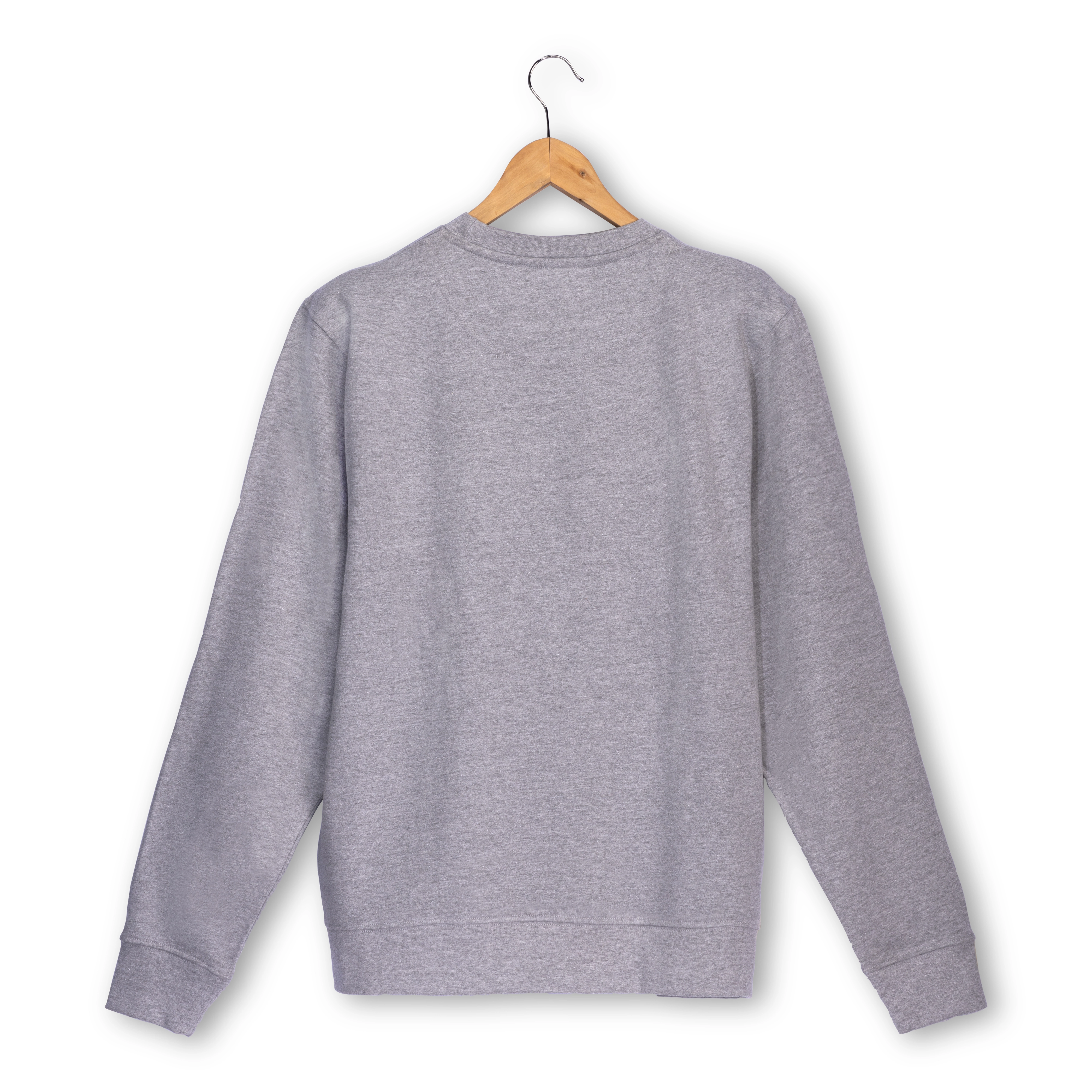 Immagine Felpa girocollo 100% tessuto rigenerato