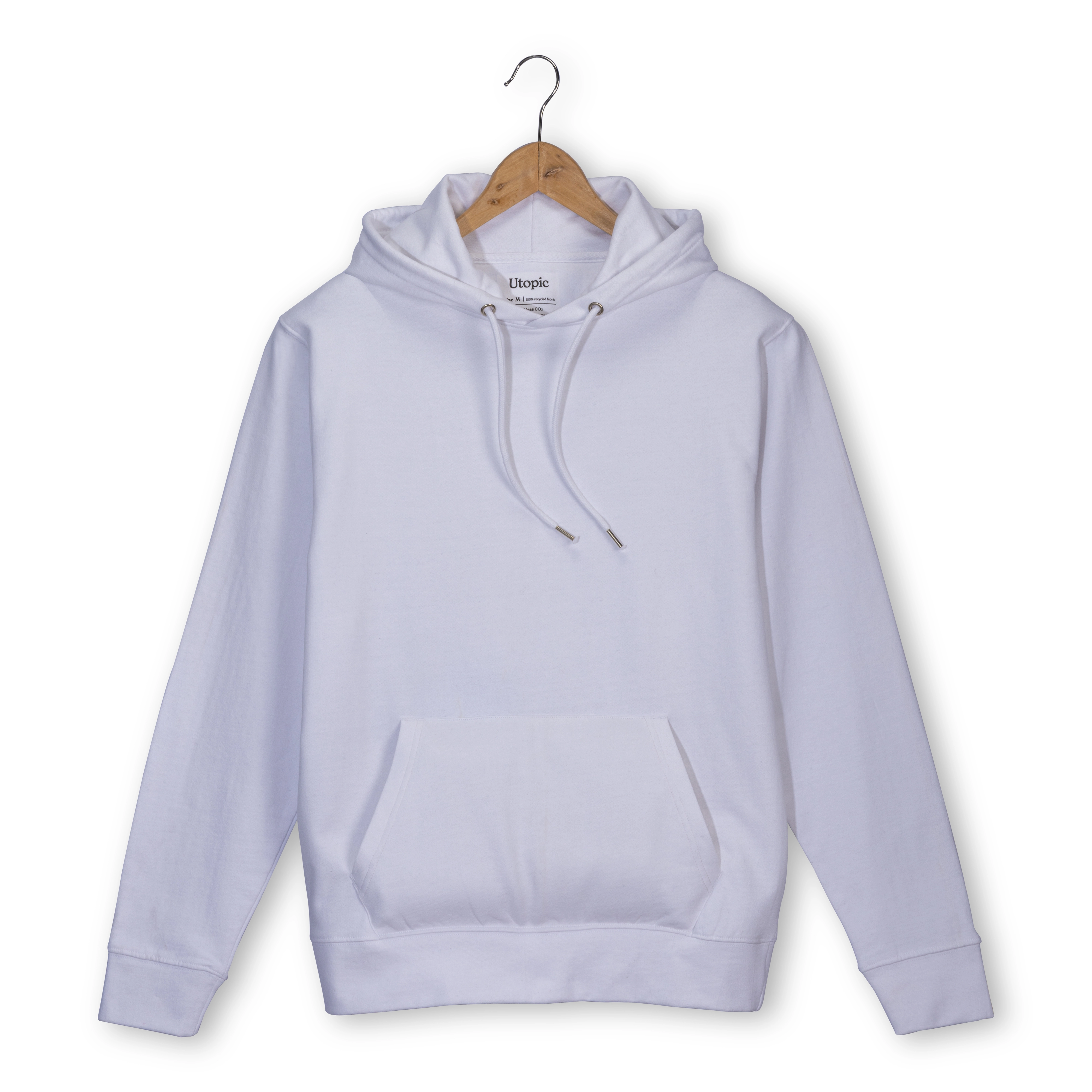 Immagine Felpa con cappuccio 100% tessuto rigenerato