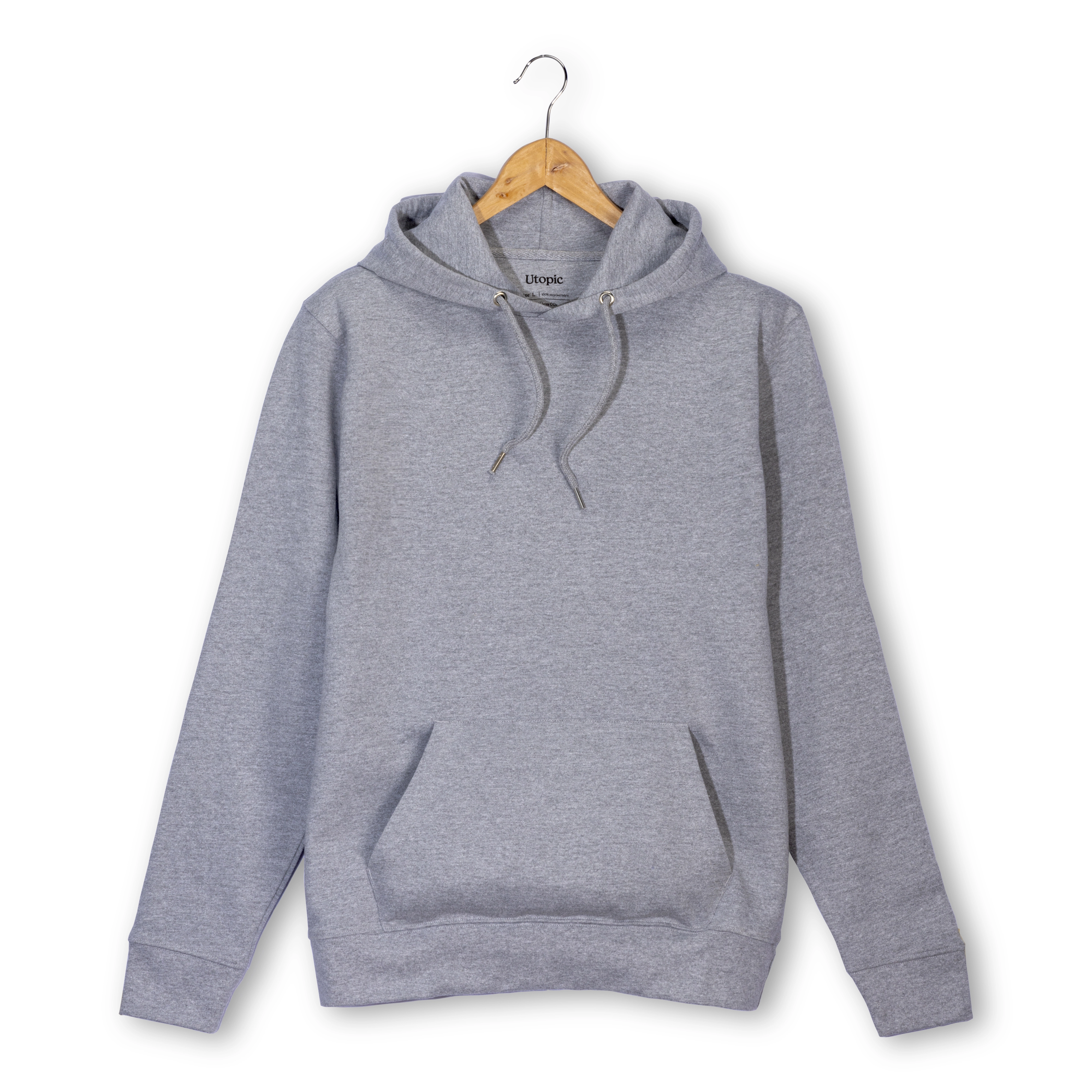 Immagine Felpa con cappuccio 100% tessuto rigenerato