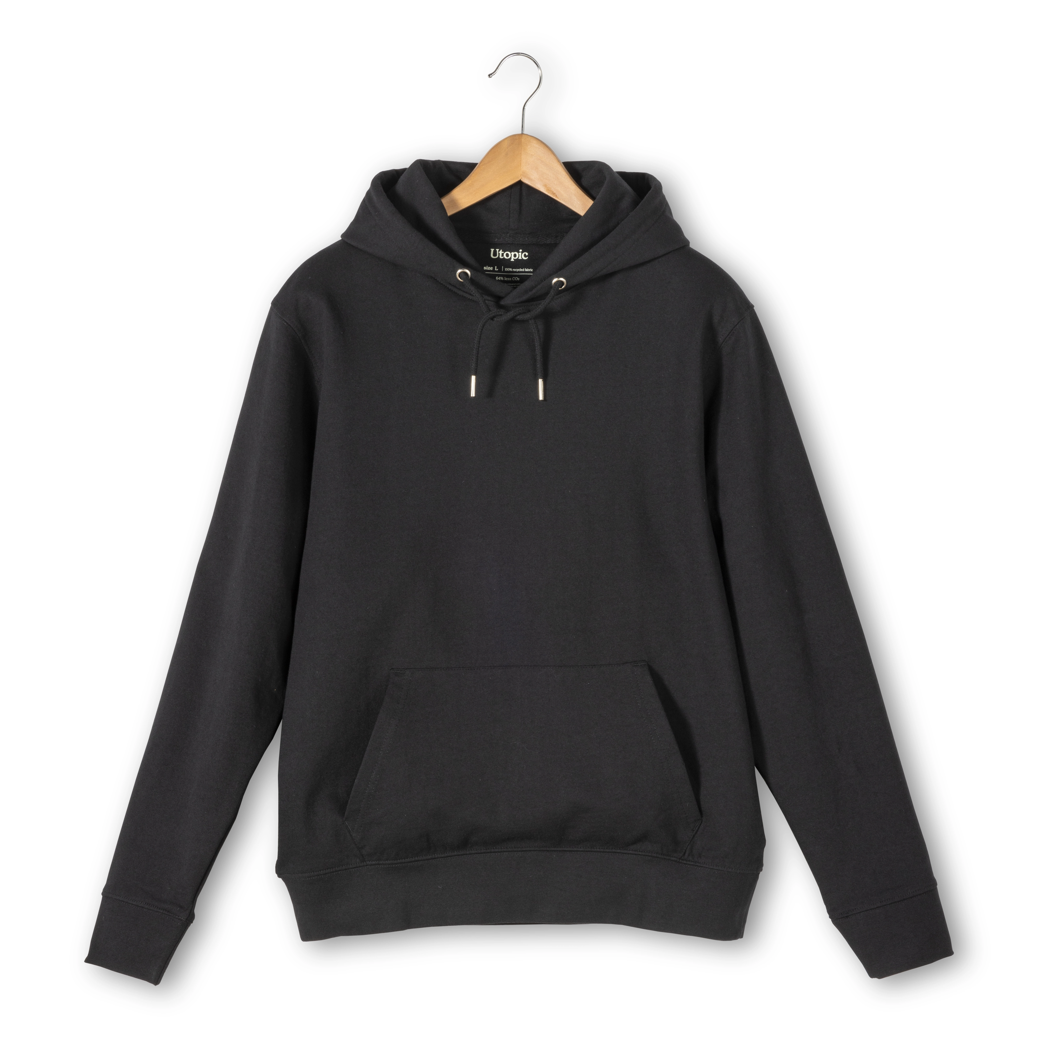 Immagine Felpa con cappuccio 100% tessuto rigenerato