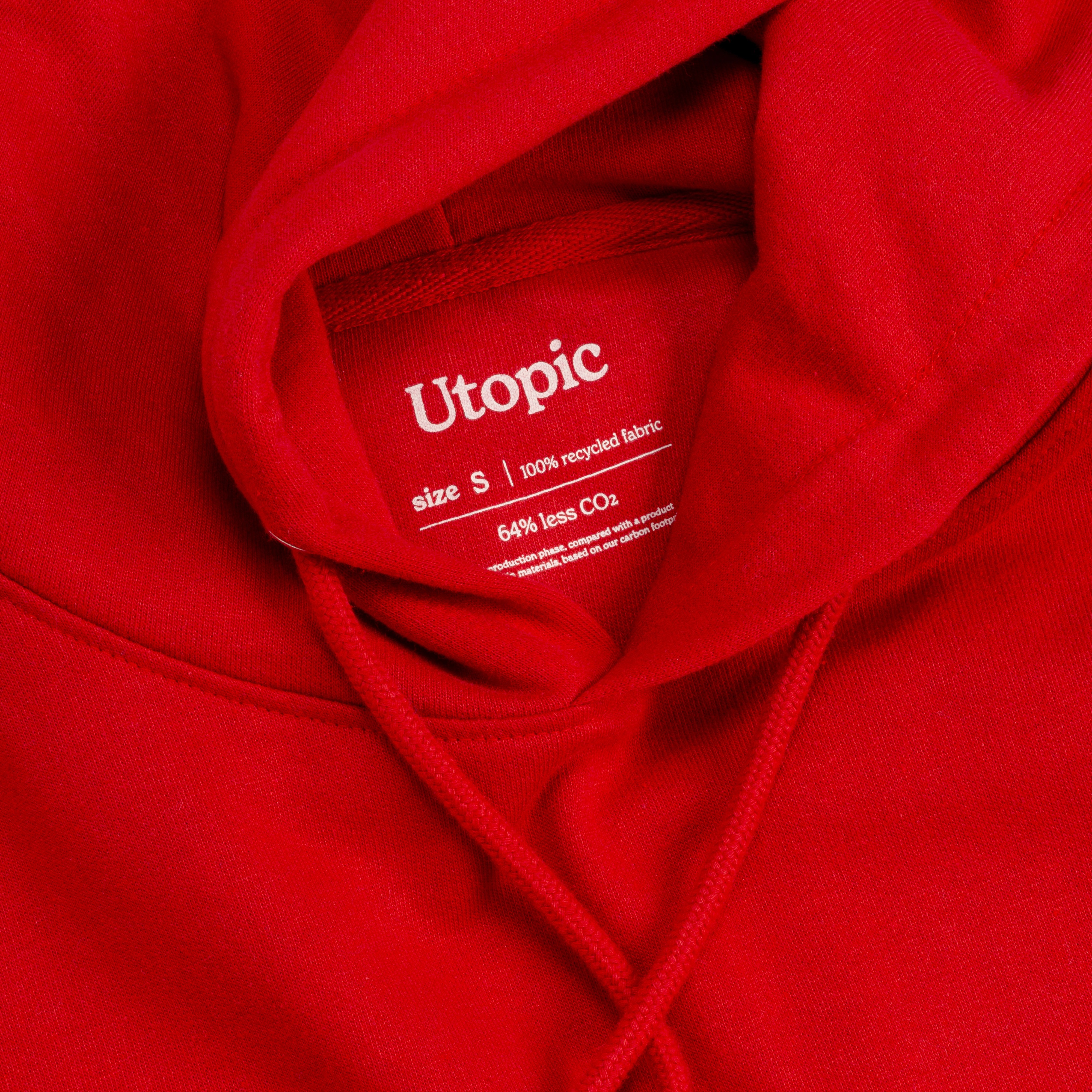 Immagine Felpa con cappuccio 100% tessuto rigenerato