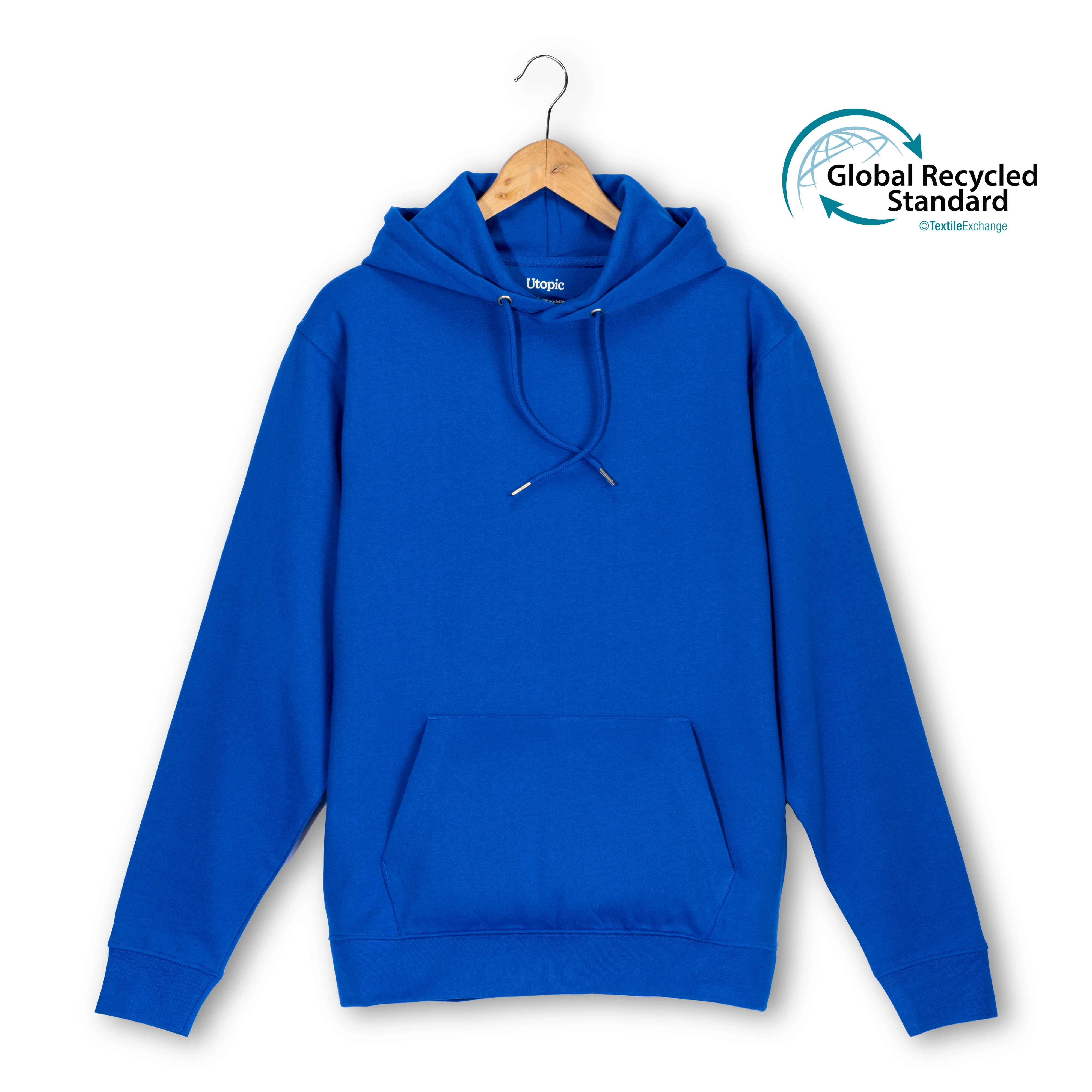 Immagine Felpa con cappuccio 100% tessuto rigenerato