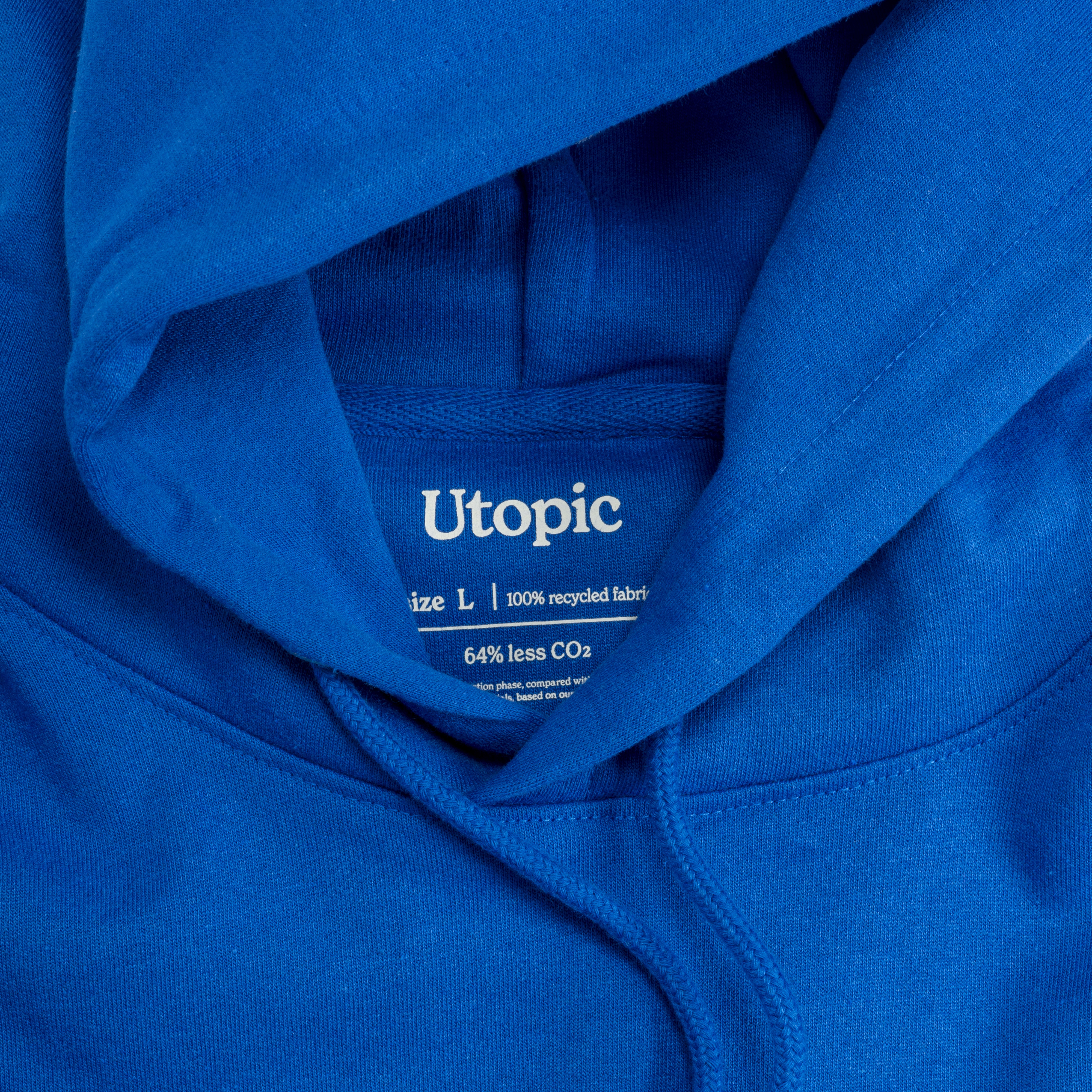 Immagine Felpa con cappuccio 100% tessuto rigenerato